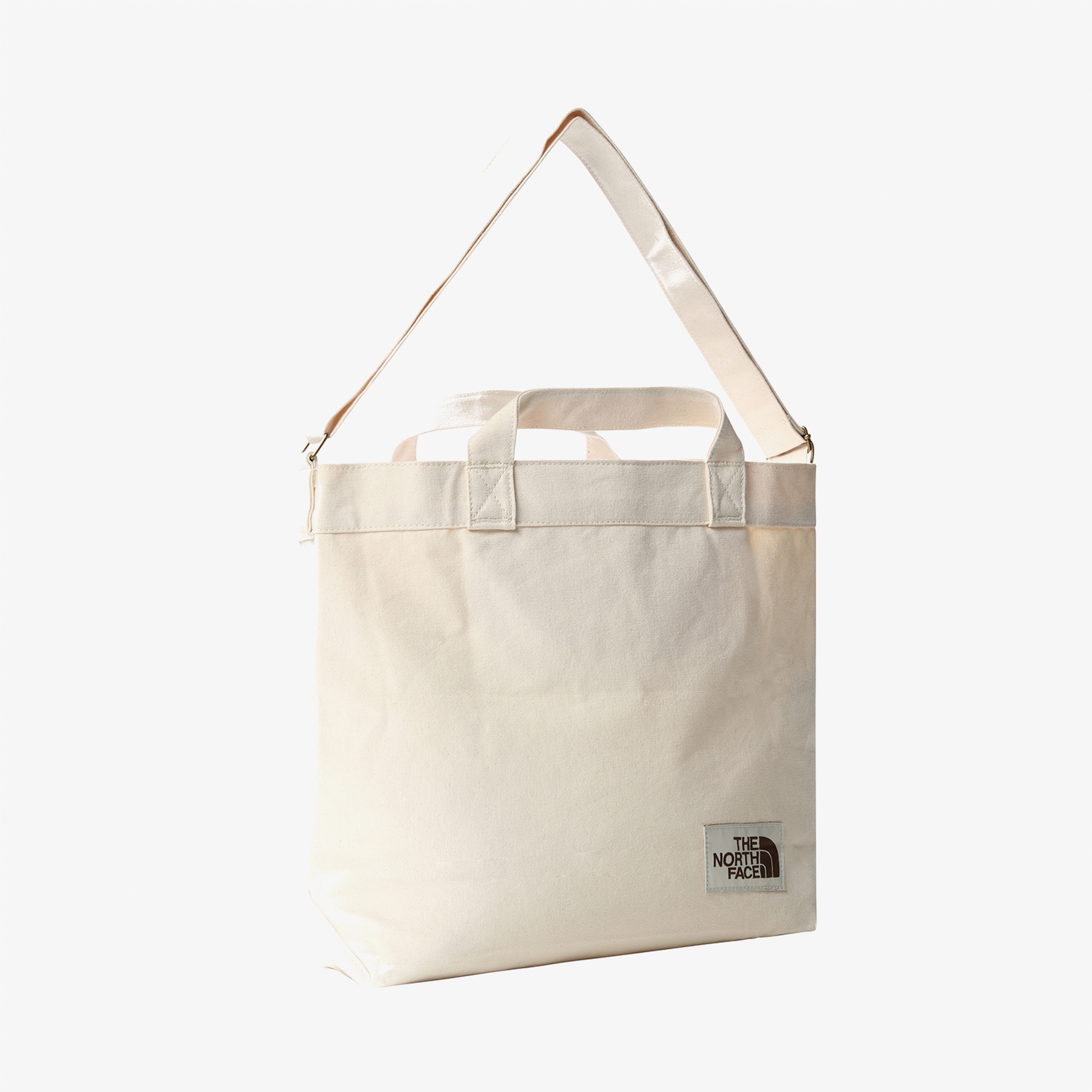 The North Face Adjustable Cotton Tote Unisex Krem Omuz Çantası