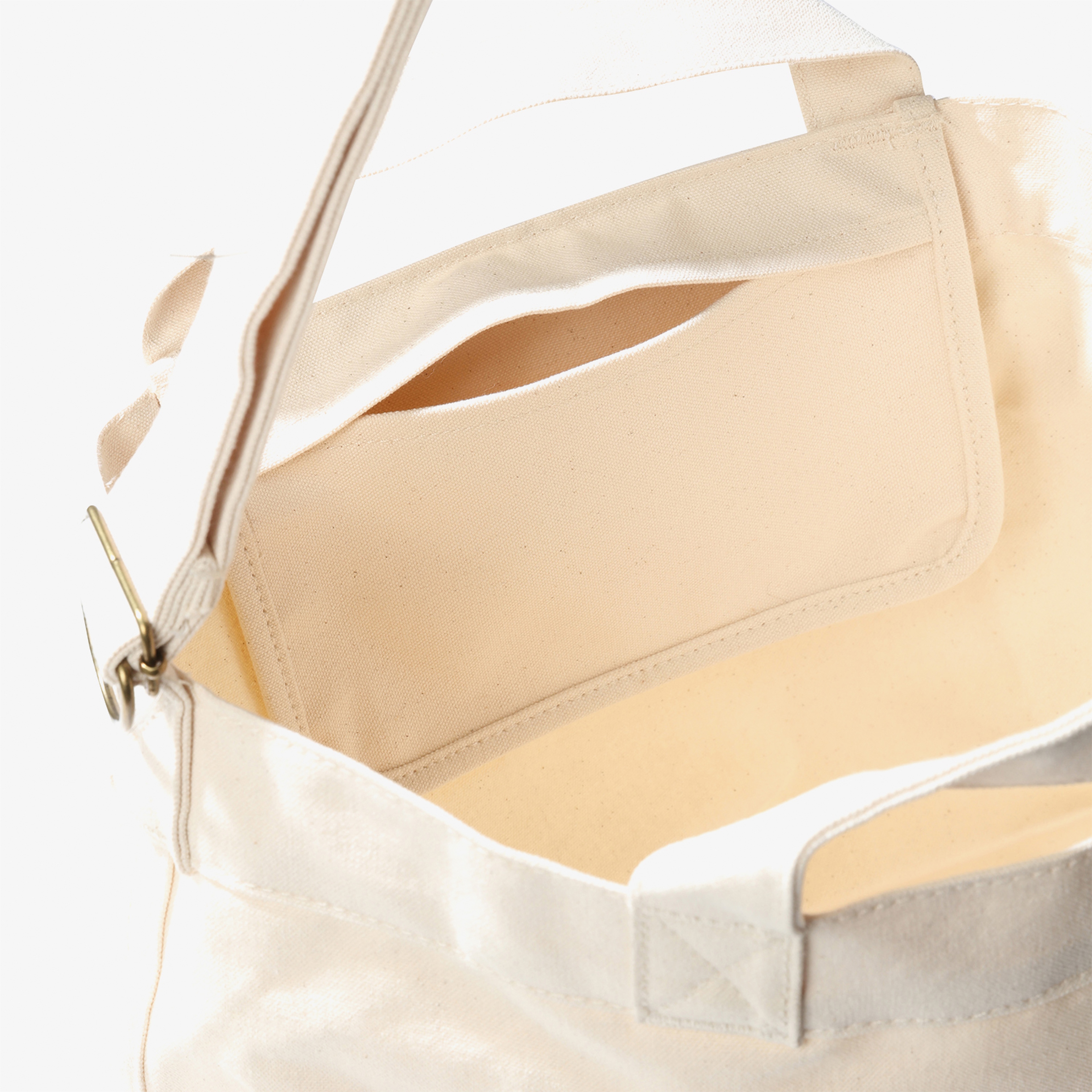 The North Face Adjustable Cotton Tote Unisex Krem Omuz Çantası