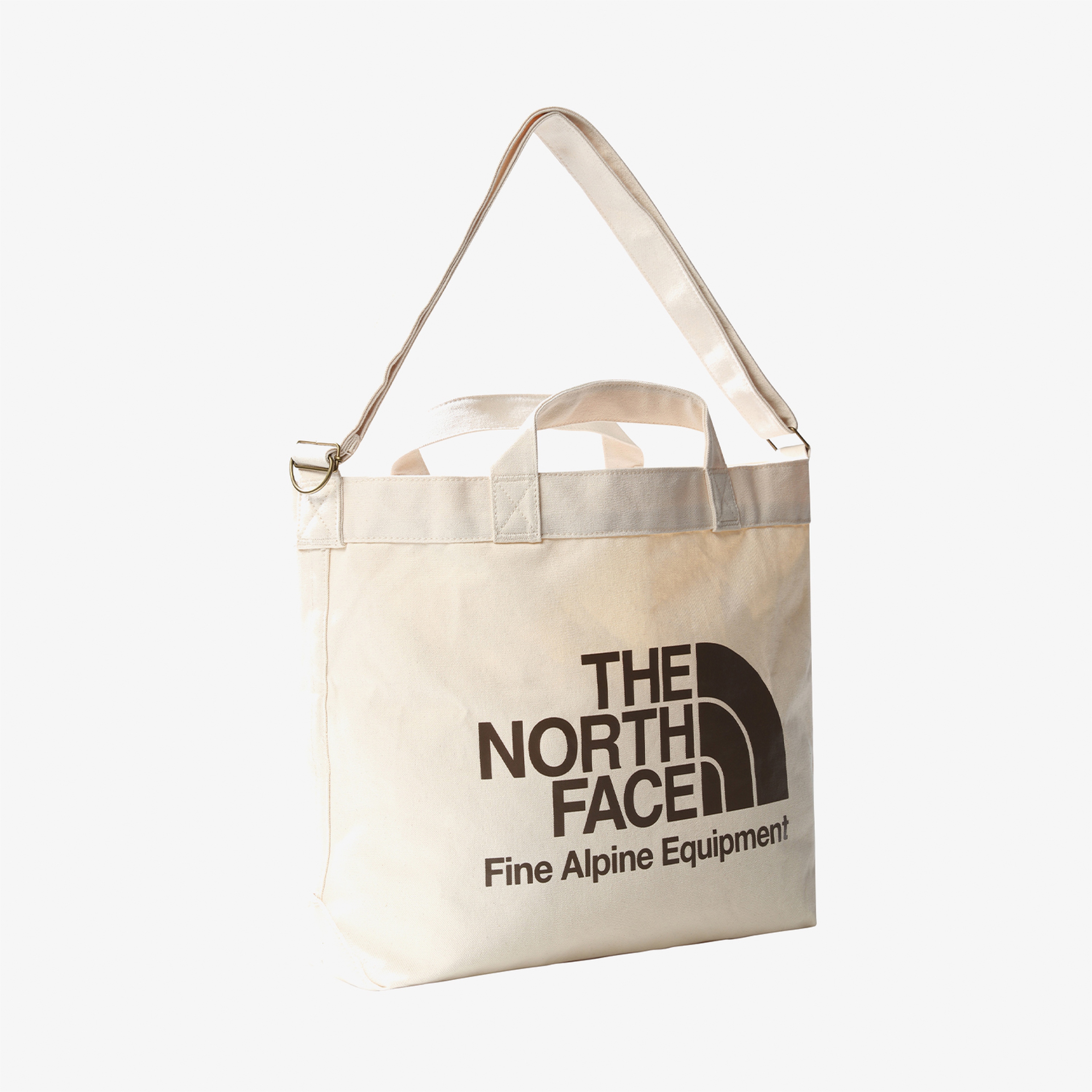 The North Face Adjustable Cotton Tote Unisex Krem Omuz Çantası