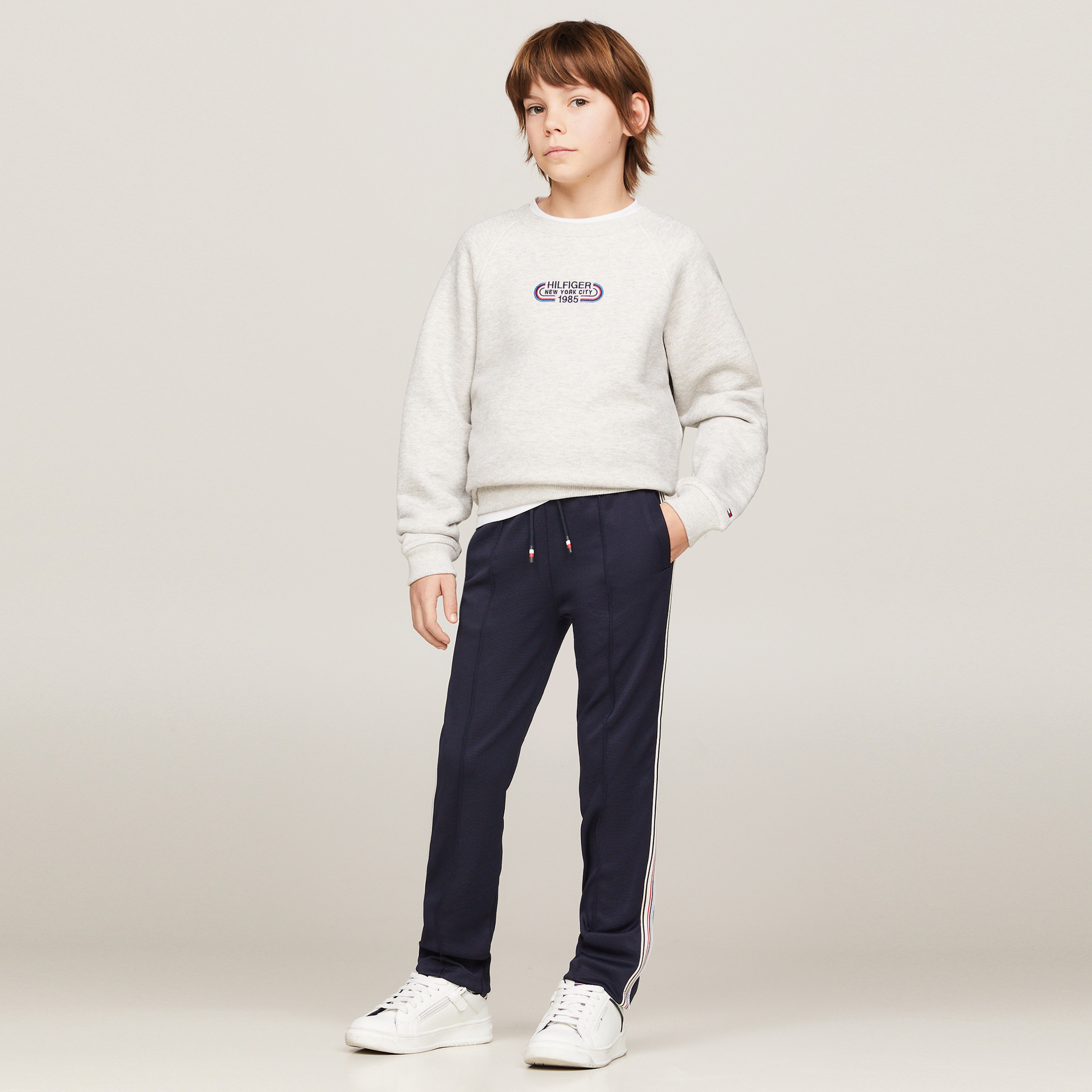 Tommy Hilfiger Trackipe Tape Çocuk Lacivert Pantolon