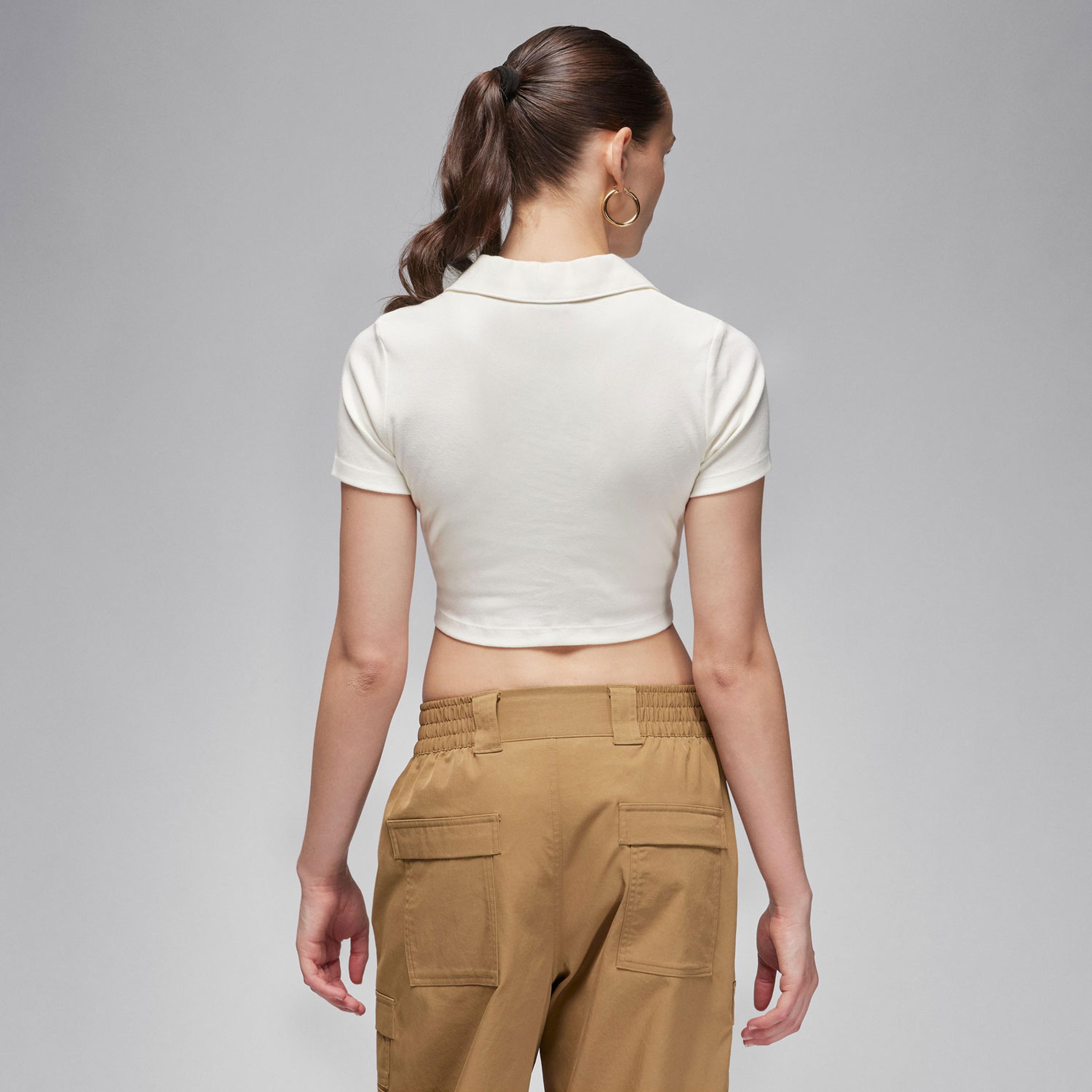 Jordan Kadın Krem Rengi T-Shirt