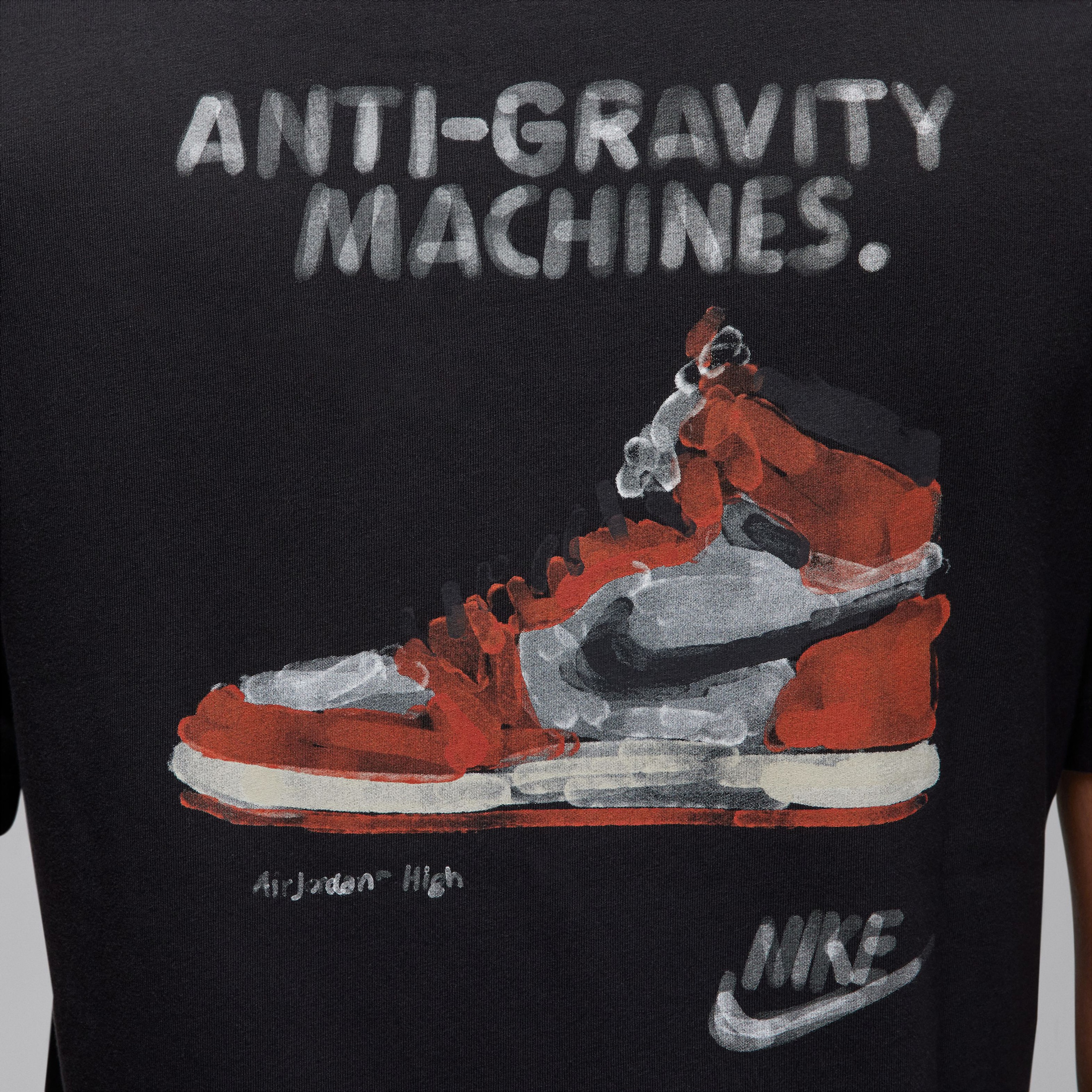Jordan Brand Crew Erkek Siyah T-Shirt