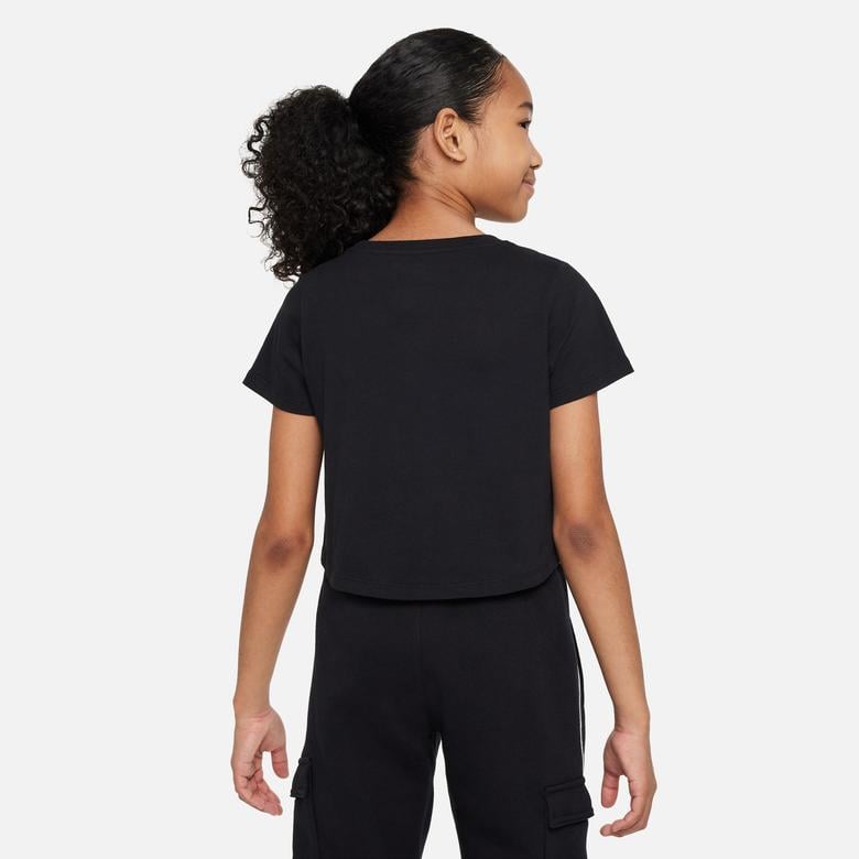 Nike Air Crop Çocuk Siyah T-Shirt