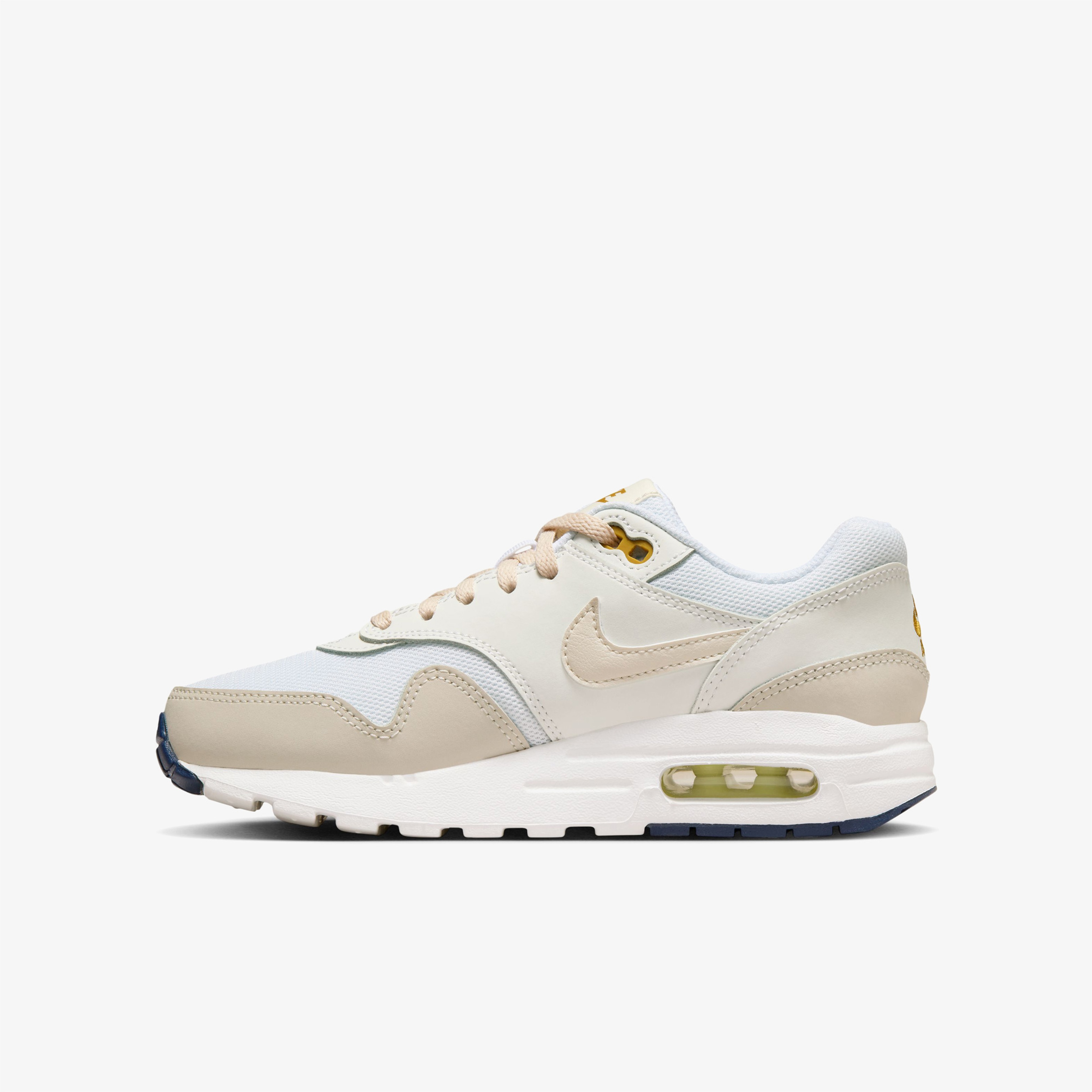 Jordan Air Max 1 Genç Beyaz Spor Ayakkabı