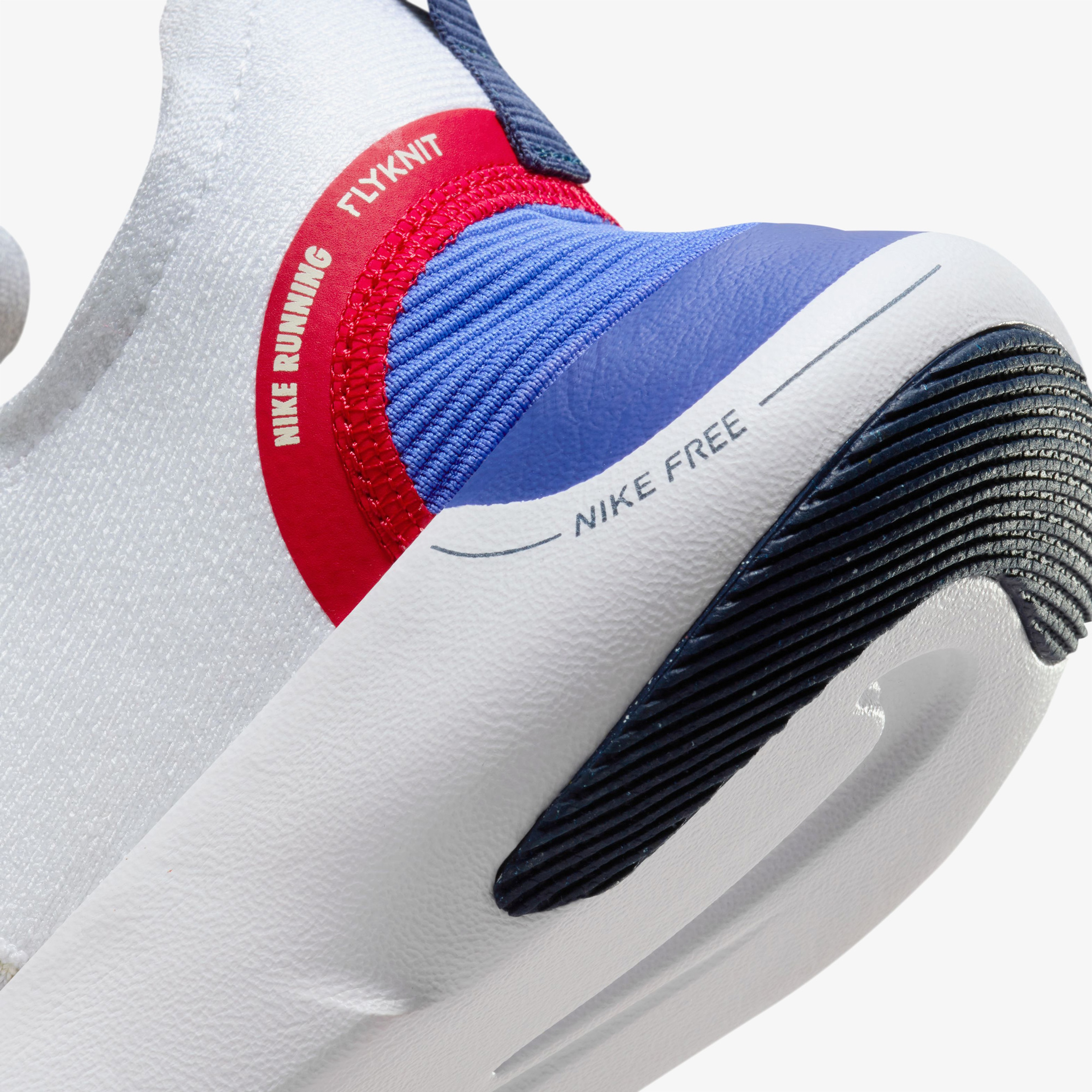 Nike Free Run FlyKnit Next Nature Erkek Beyaz Spor Ayakkabı