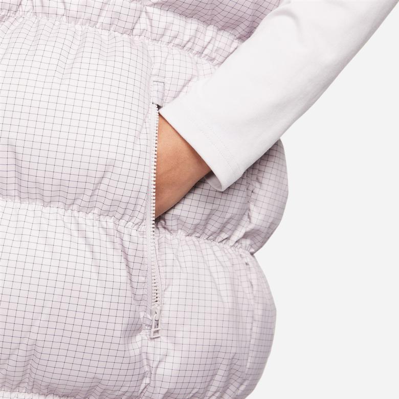 Nike Sportswear Windpuffer Kadın Pembe Yelek