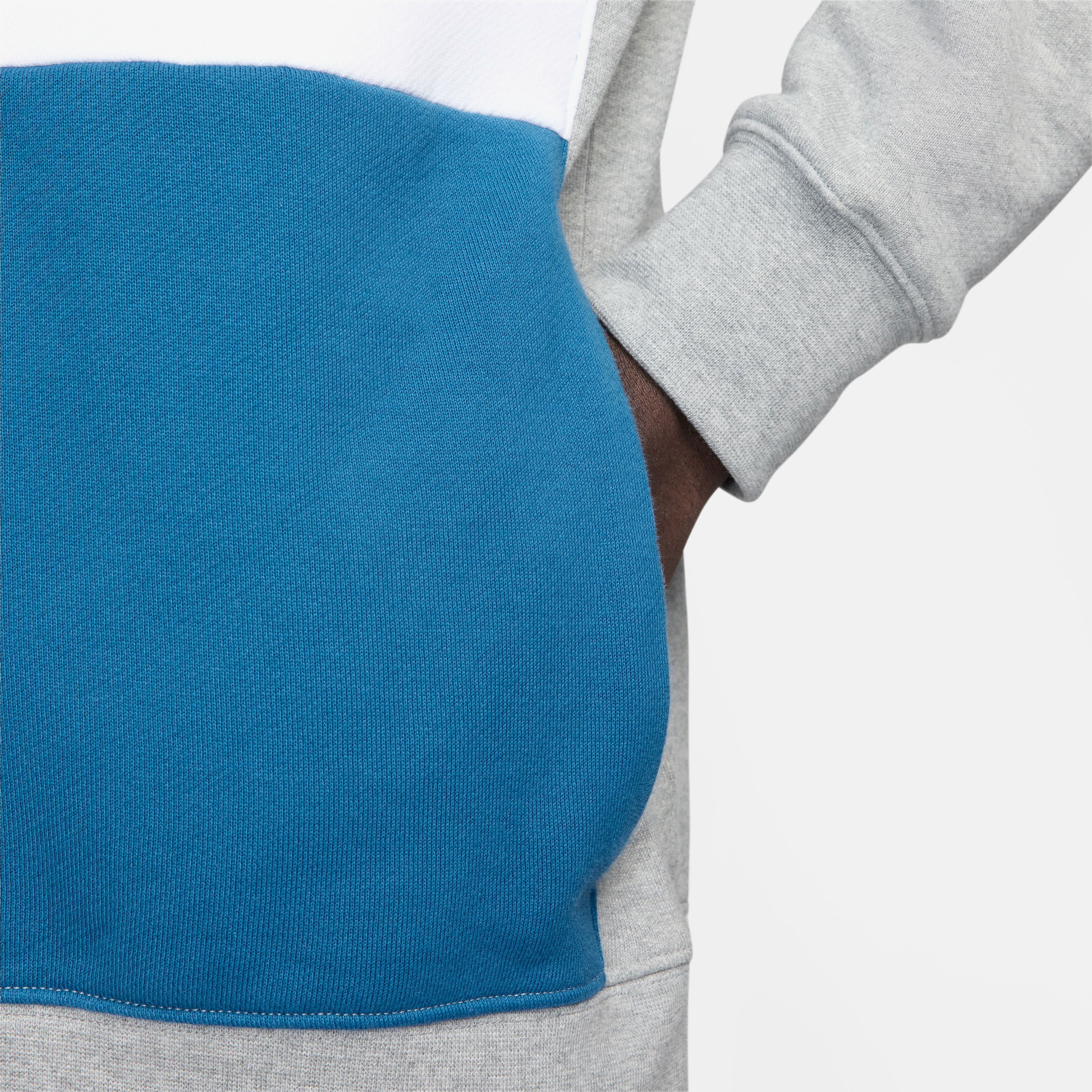 Nike Club Fleece+ Hoodie Erkek Gri Sweatshirt