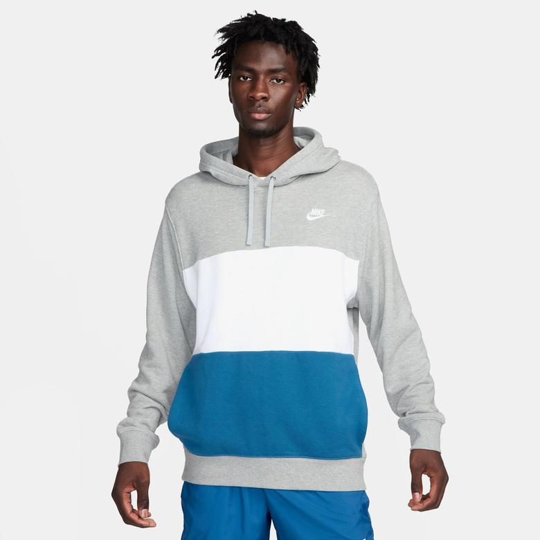 Nike Club Fleece+ Hoodie Erkek Gri Sweatshirt