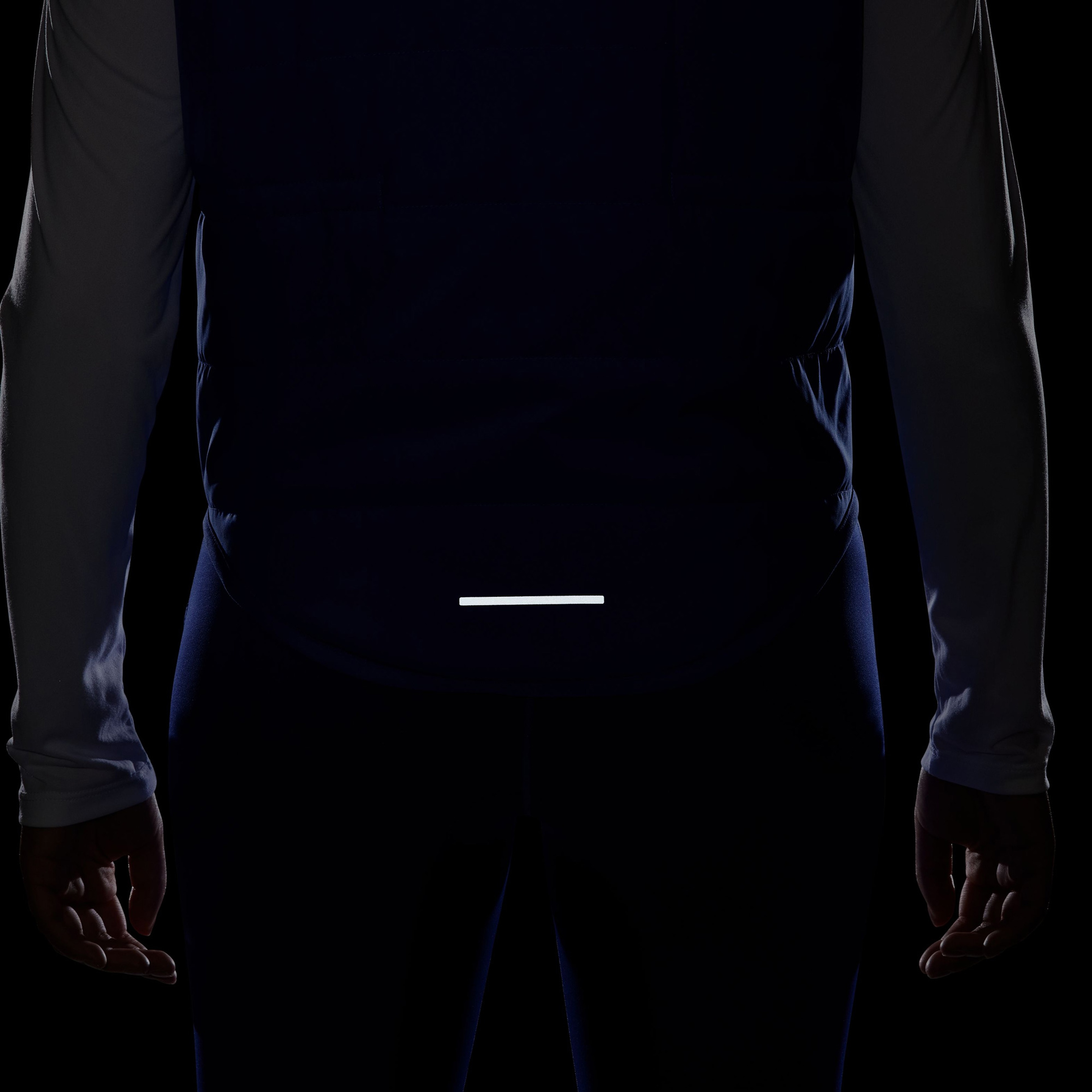 Nike Therma-FIT Swift Kadın Mavi Yelek