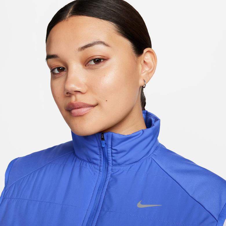 Nike Therma-FIT Swift Kadın Mavi Yelek