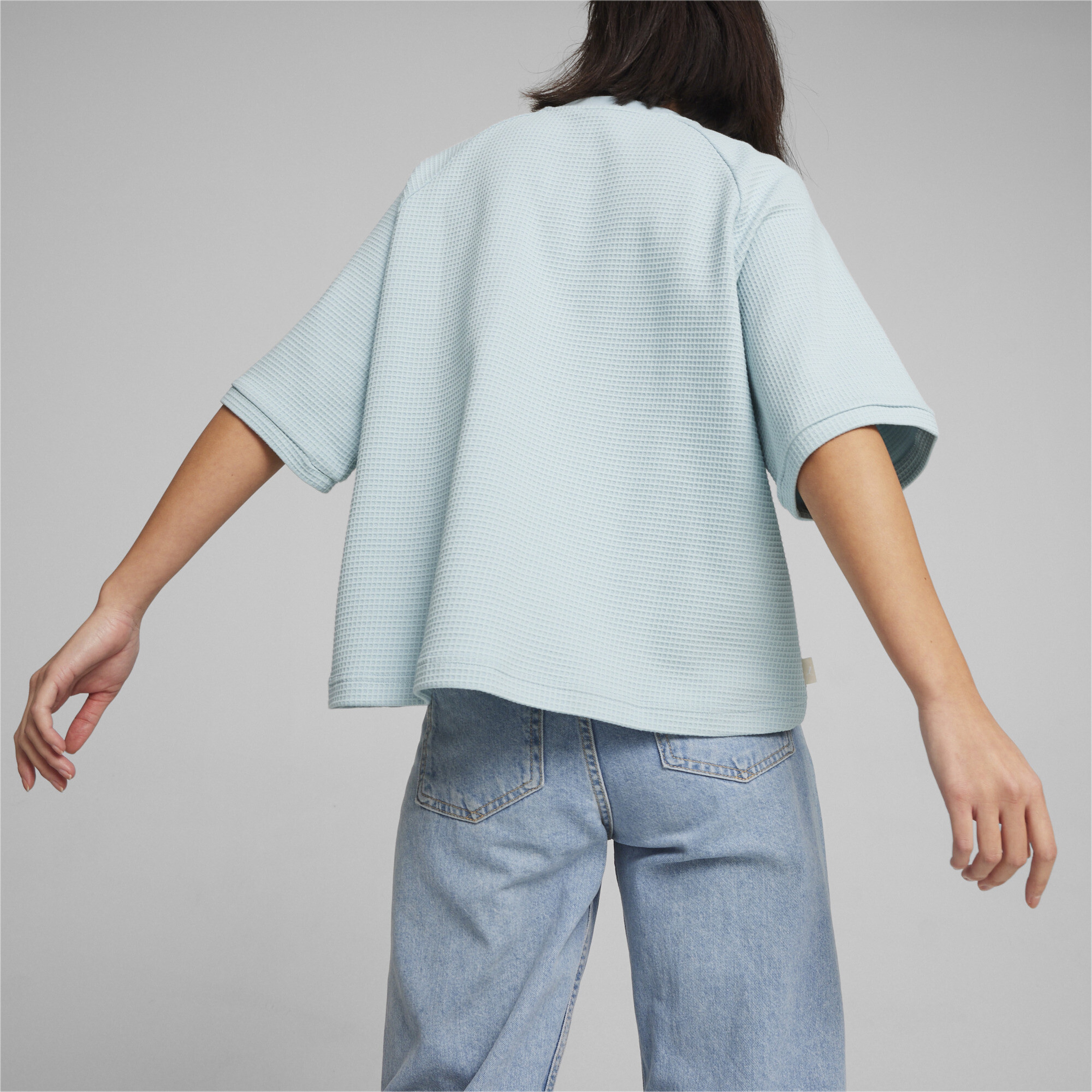 Puma Infuse Relaxed Kadın Turkuaz T-Shirt