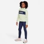 Nike Sportswear Dri-FIT Winterscape Çocuk Yeşil Uzun Kollu T-Shirt