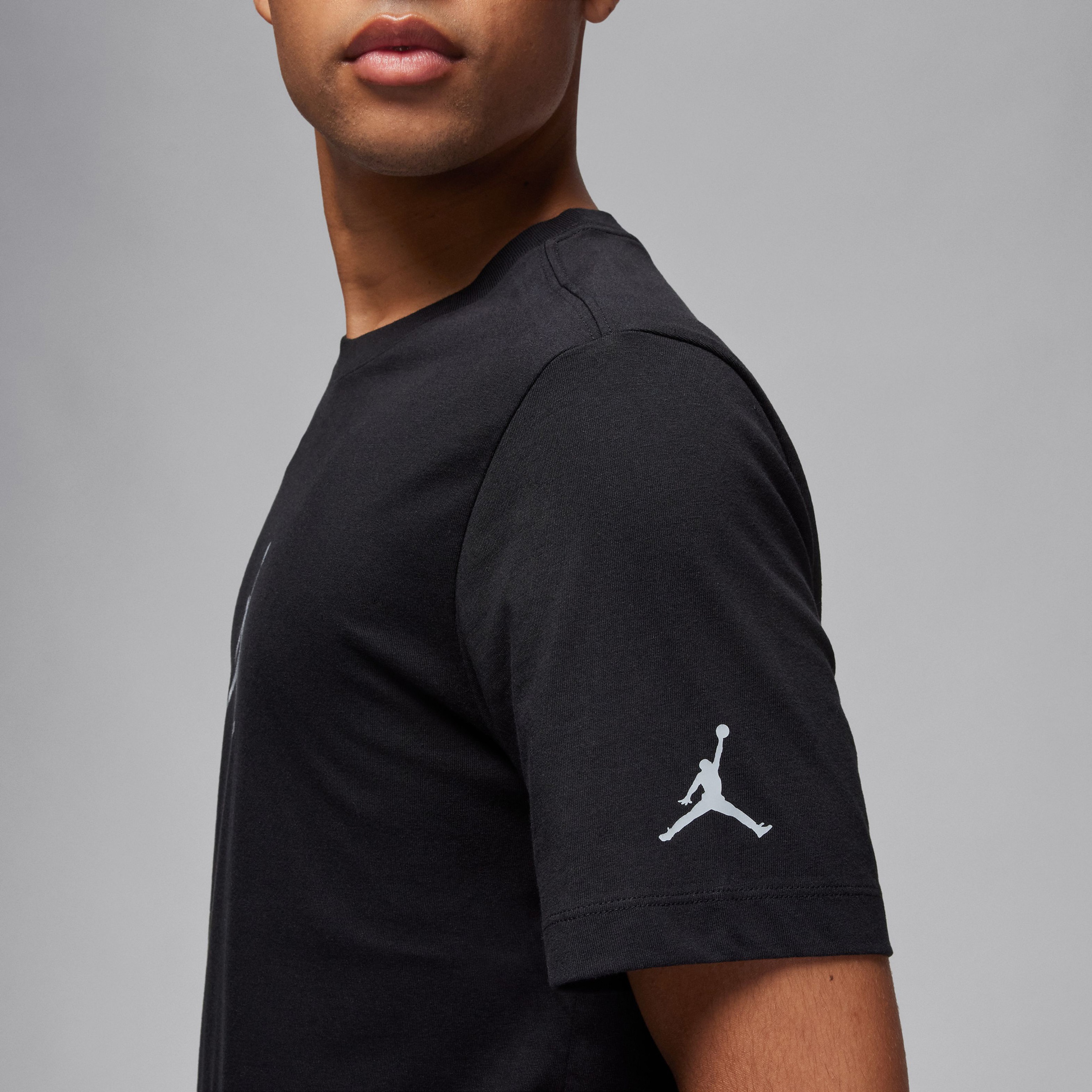 Jordan Brand Crew Erkek Siyah T-Shirt