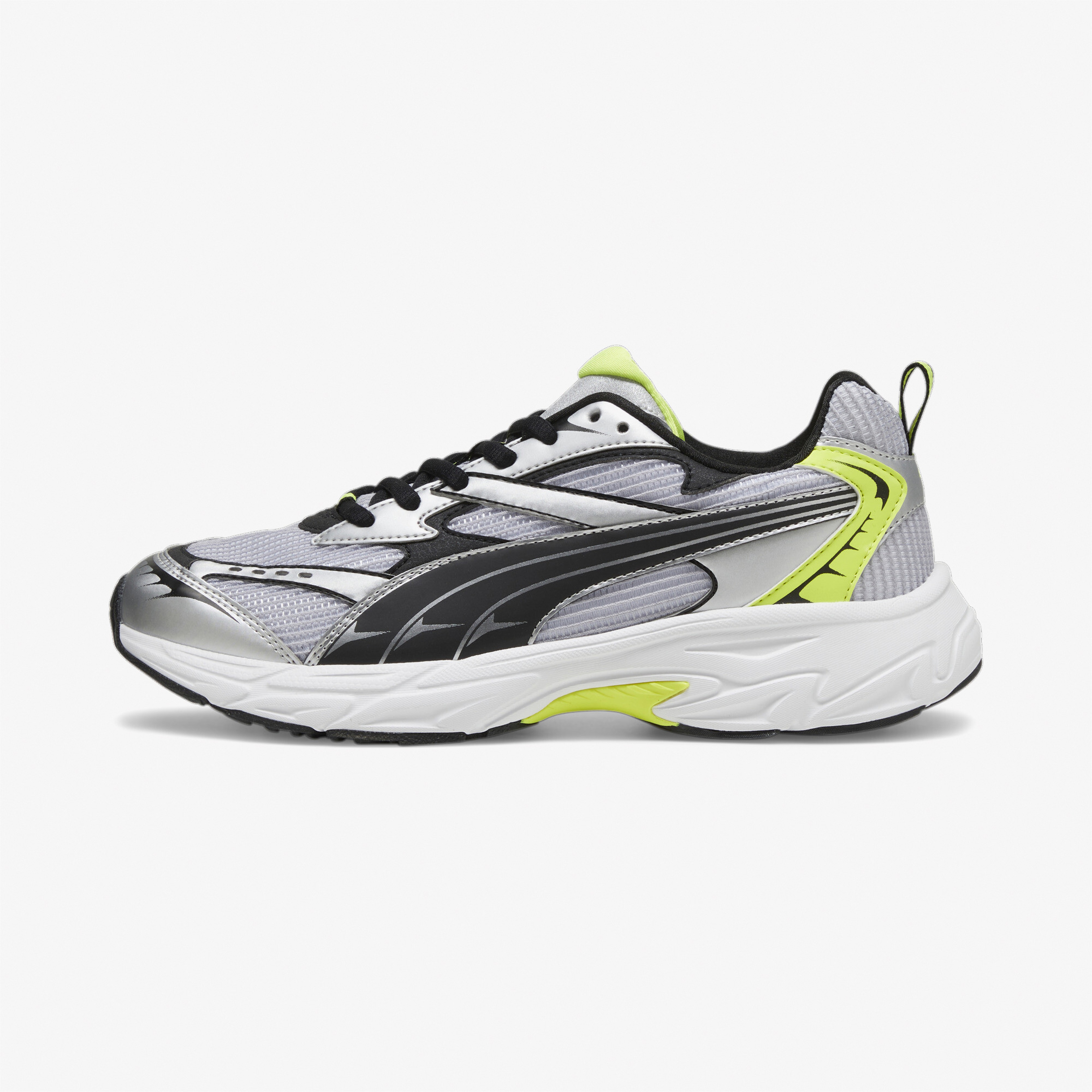Puma Morphic Athletic Unisex Gri/Sarı Spor Ayakkabı
