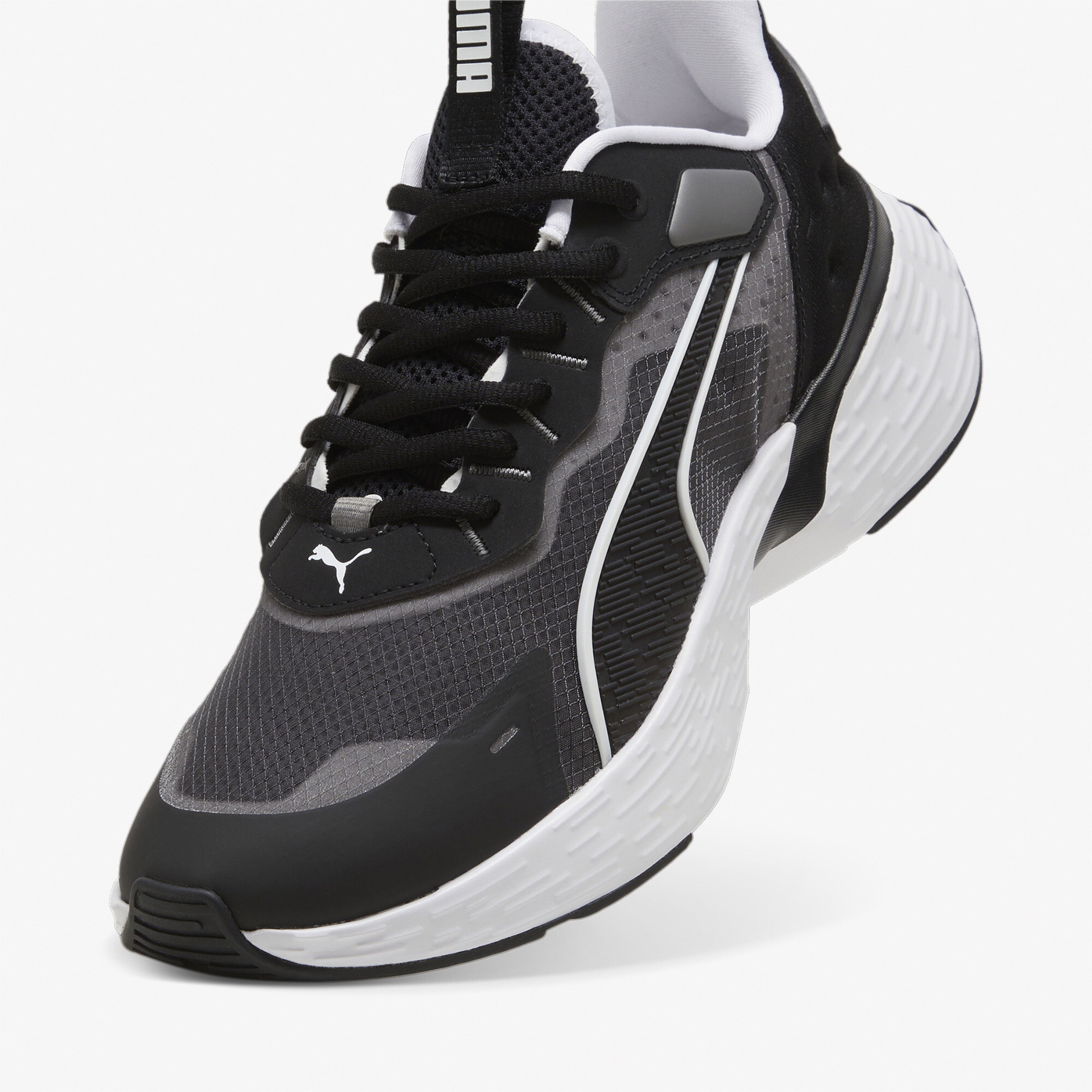 Puma Softride Sway Unisex Siyah Spor Ayakkabı