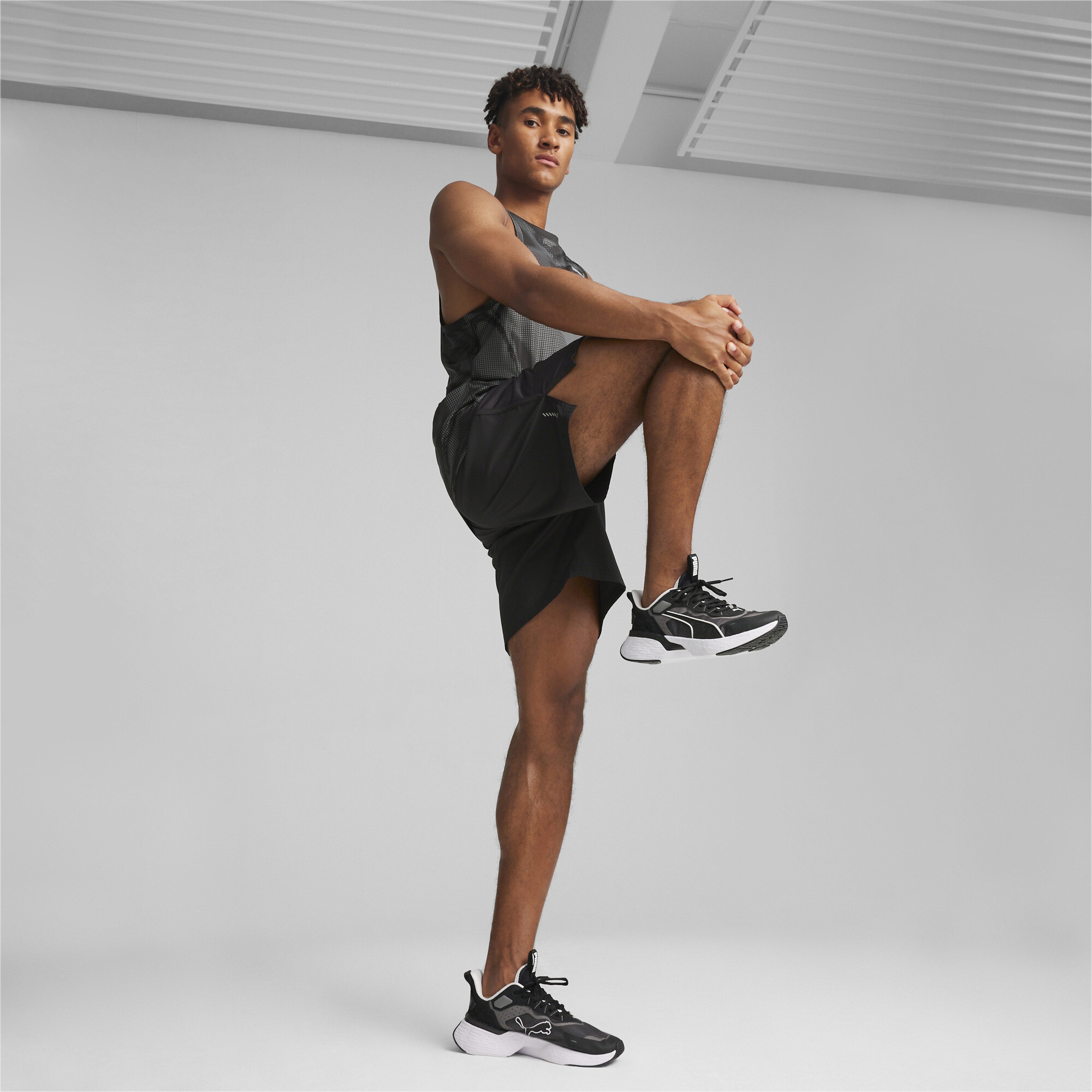 Puma Softride Sway Unisex Siyah Spor Ayakkabı