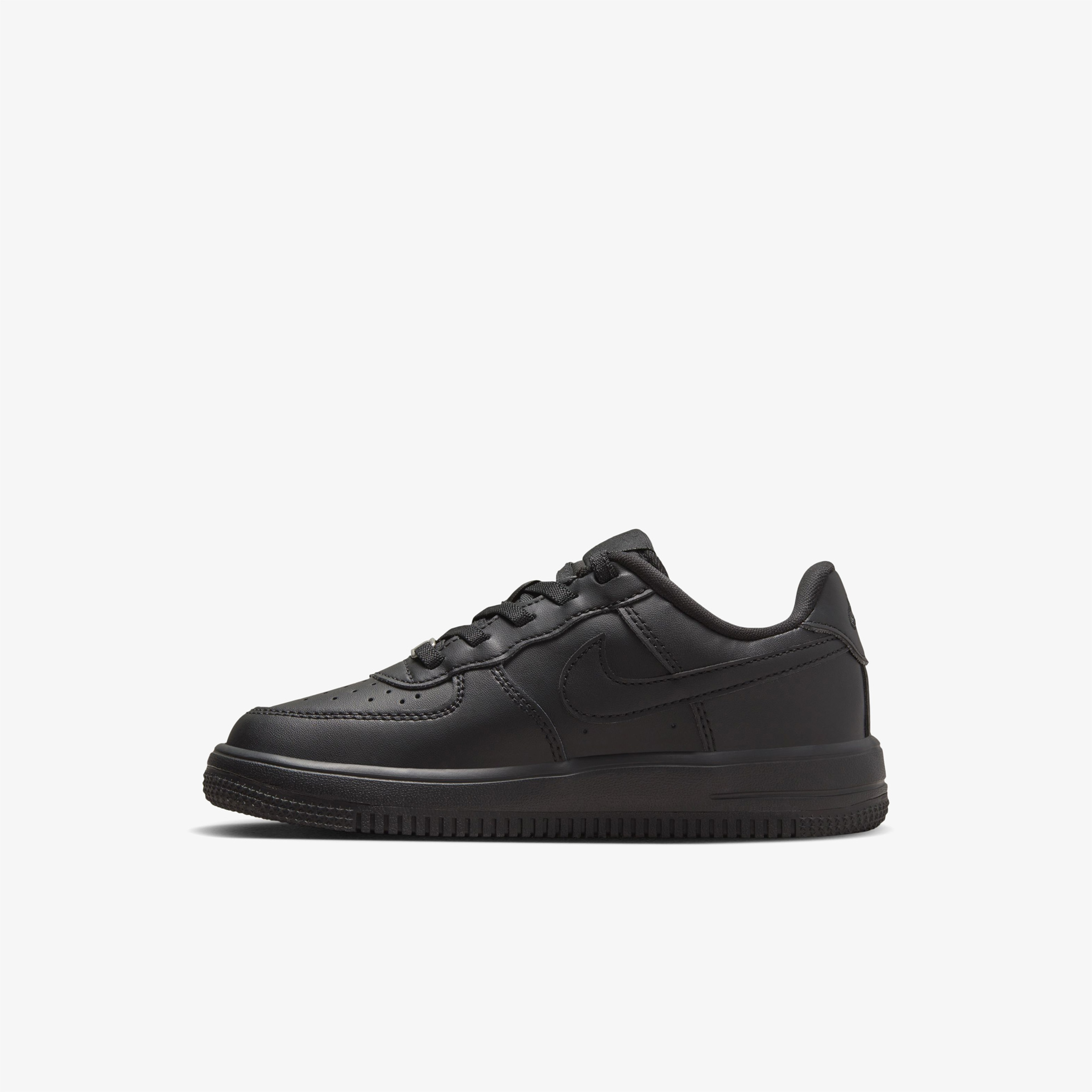 Nike Force 1 Low EasyOn Genç Siyah Spor Ayakkabı