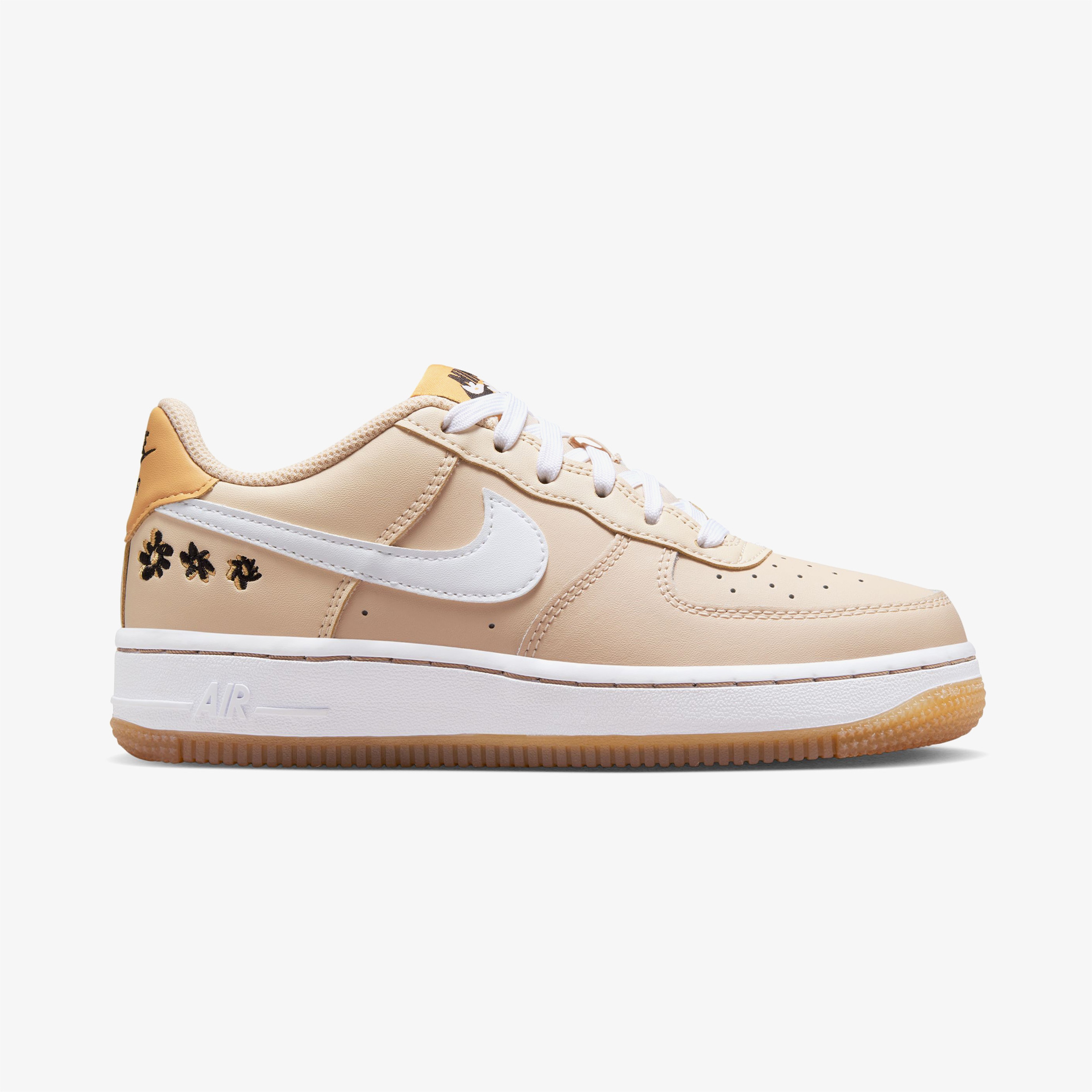 Nike Air Force 1 SE Genç Bej Spor Ayakkabı
