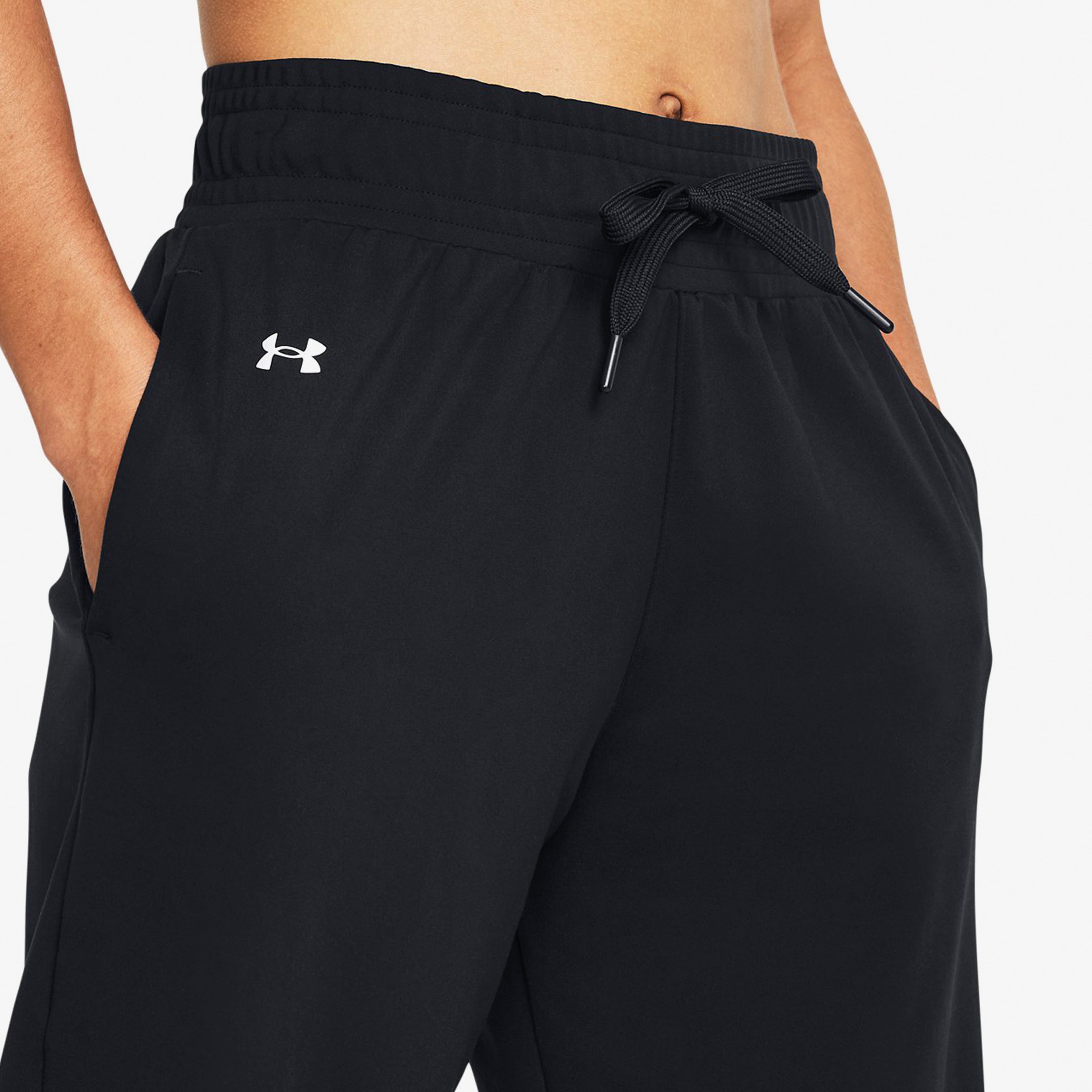 Under Armour Motion Open Kadın Siyah Eşofman Altı