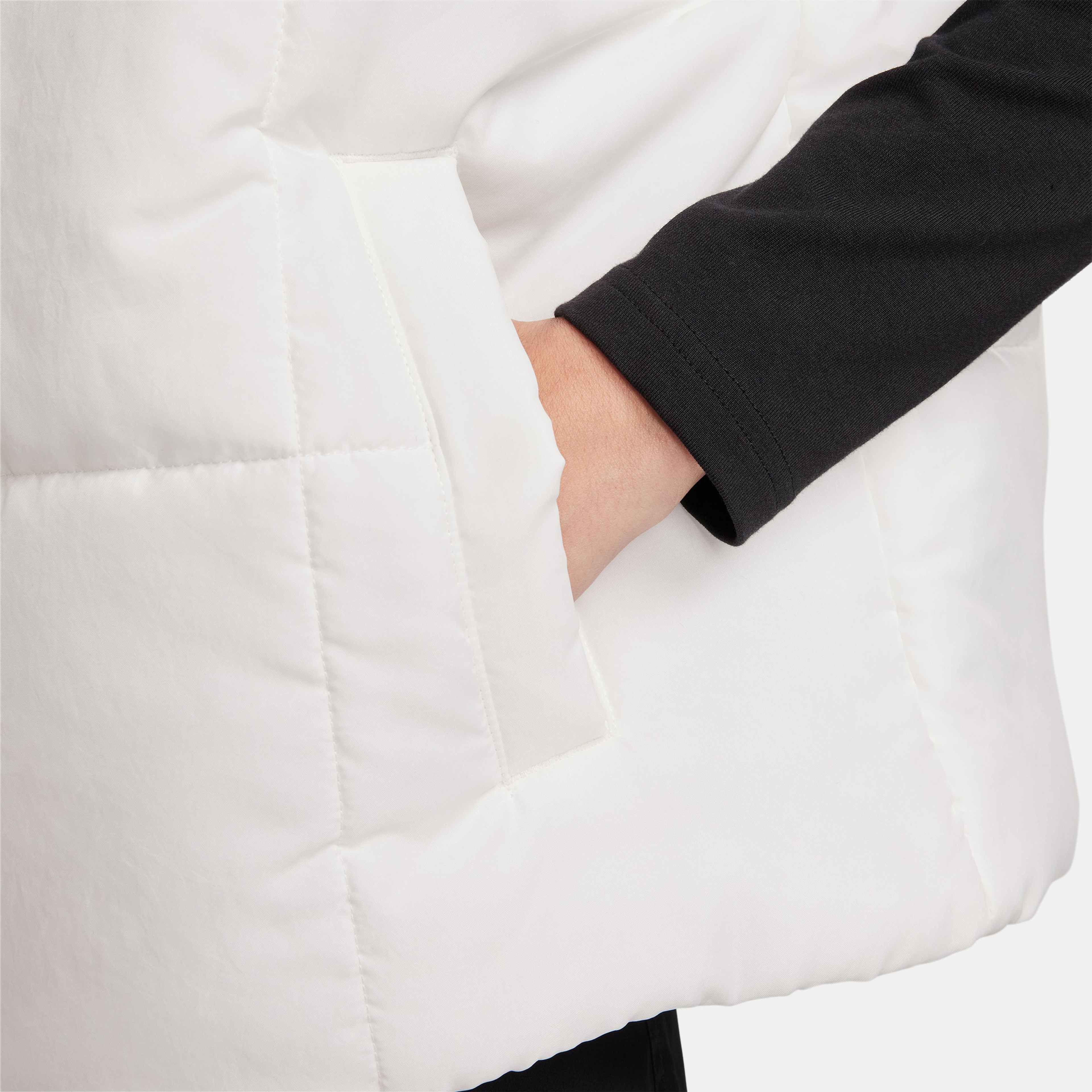 Nike Sportswear Classic Puffer Kadın Beyaz Yelek