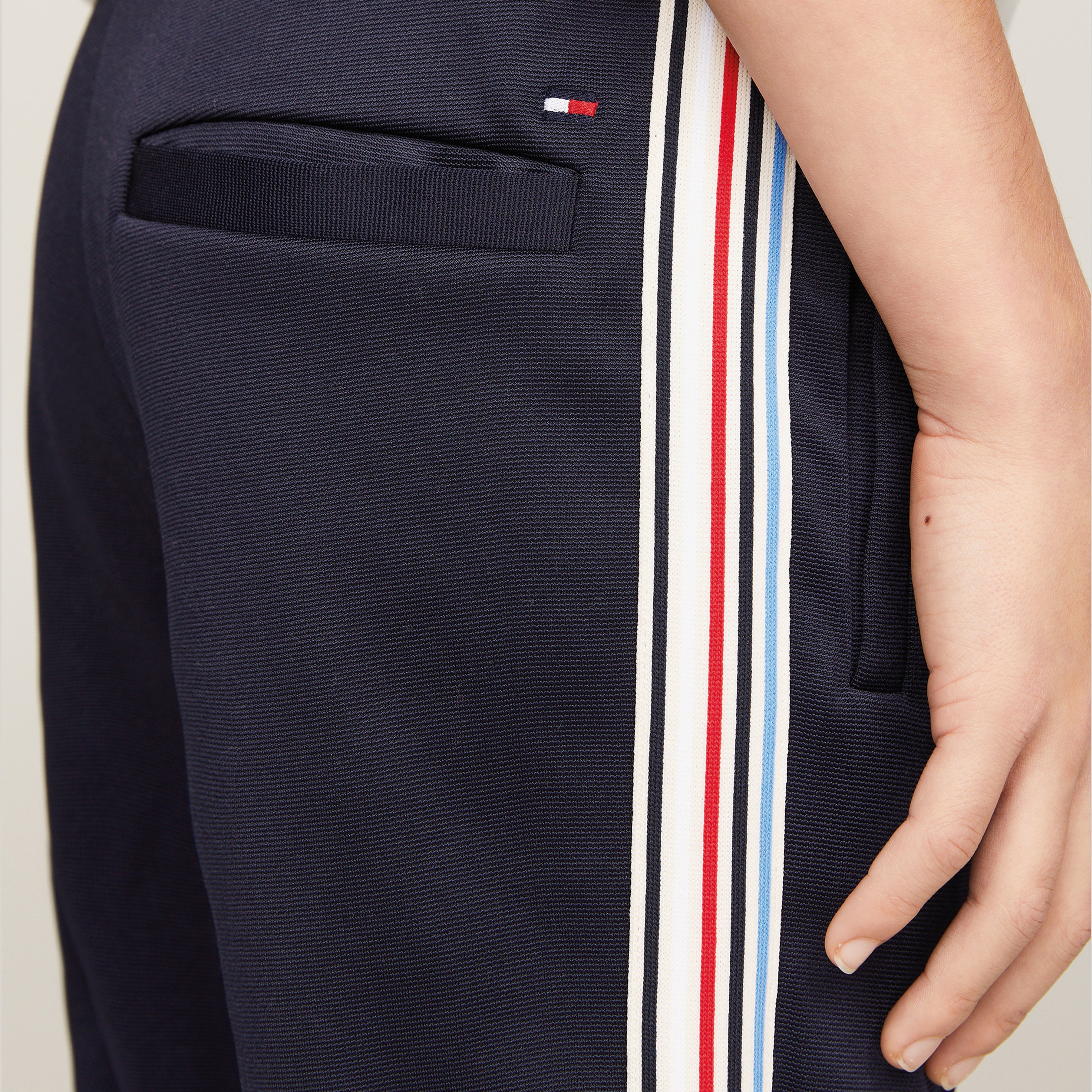Tommy Hilfiger Trackipe Tape Çocuk Lacivert Pantolon