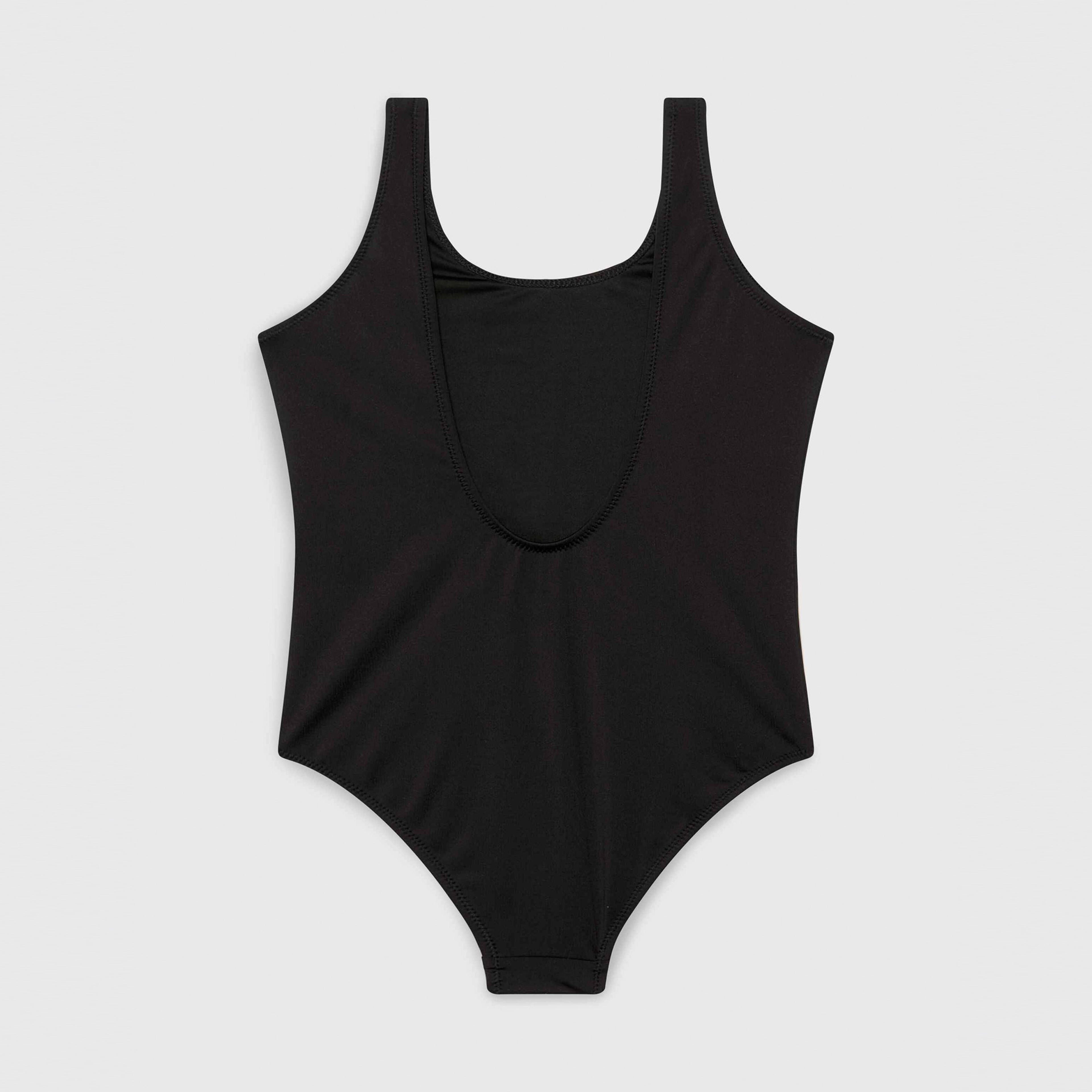 Calvin Klein Monogram Çocuk Siyah Mayo