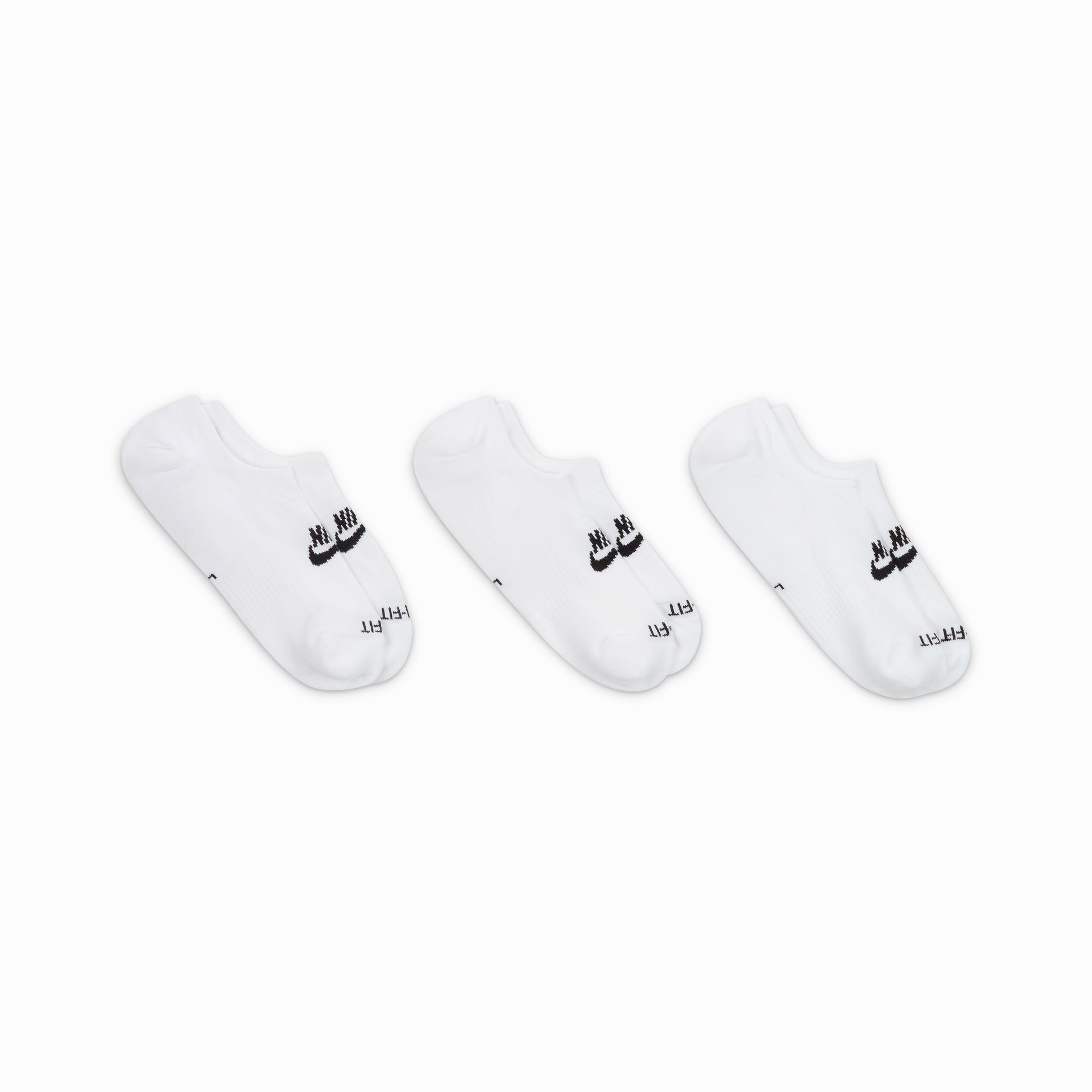 Nike Everyday Plus Cushioned Unisex Beyaz 3'lü Çorap