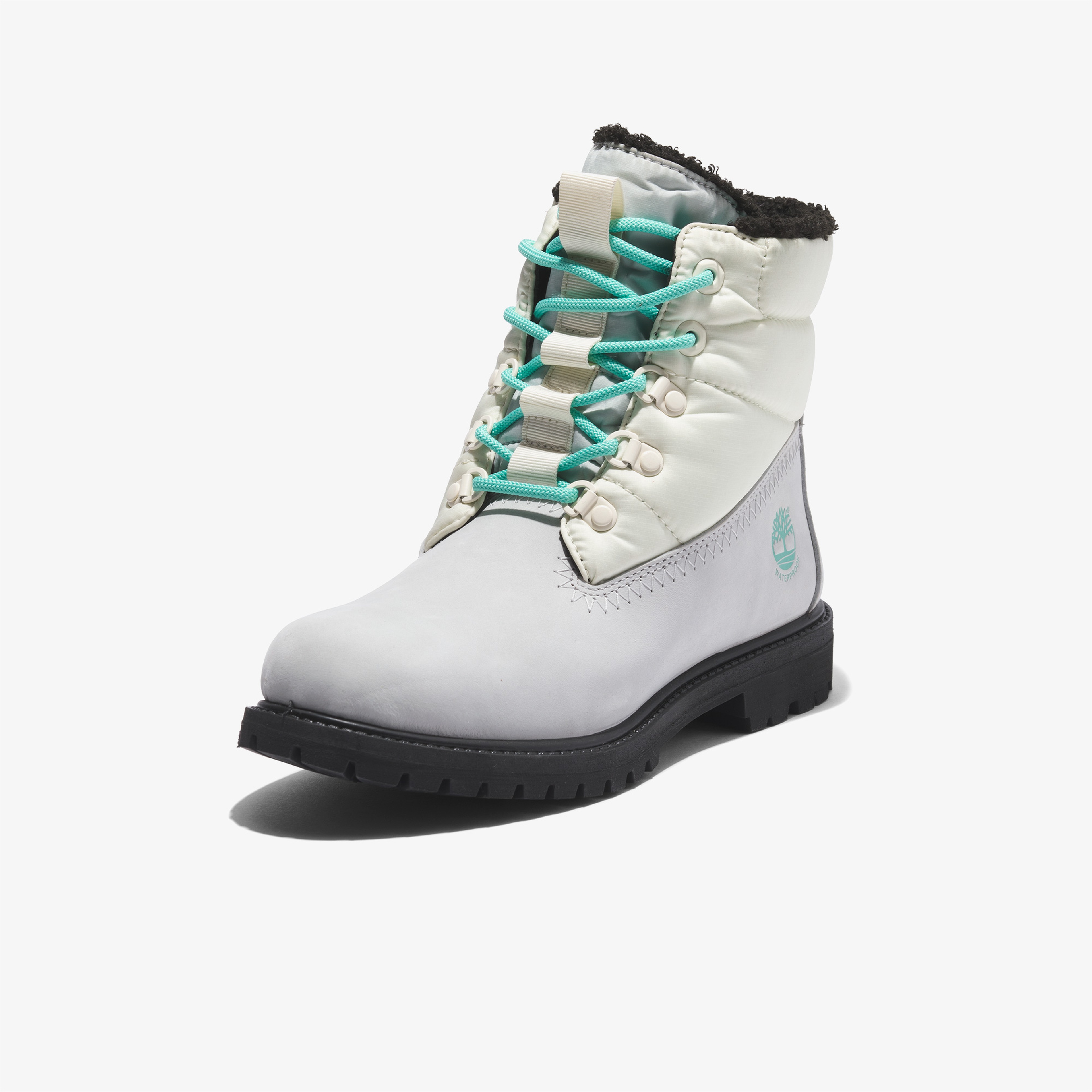 Timberland 6 Inch Lace Up Waterproof Kadın Gri Bot