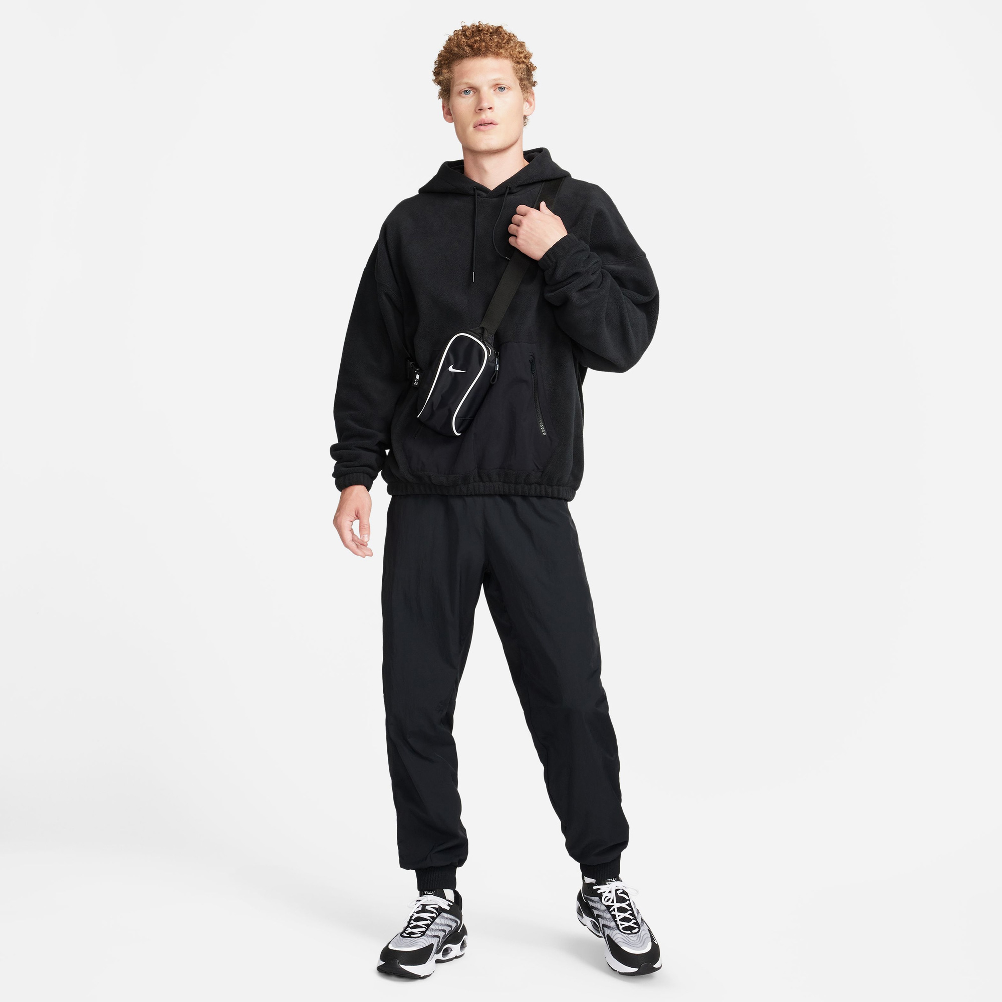 Nike Club Fleece+ Hoodie Erkek Siyah Sweatshirt