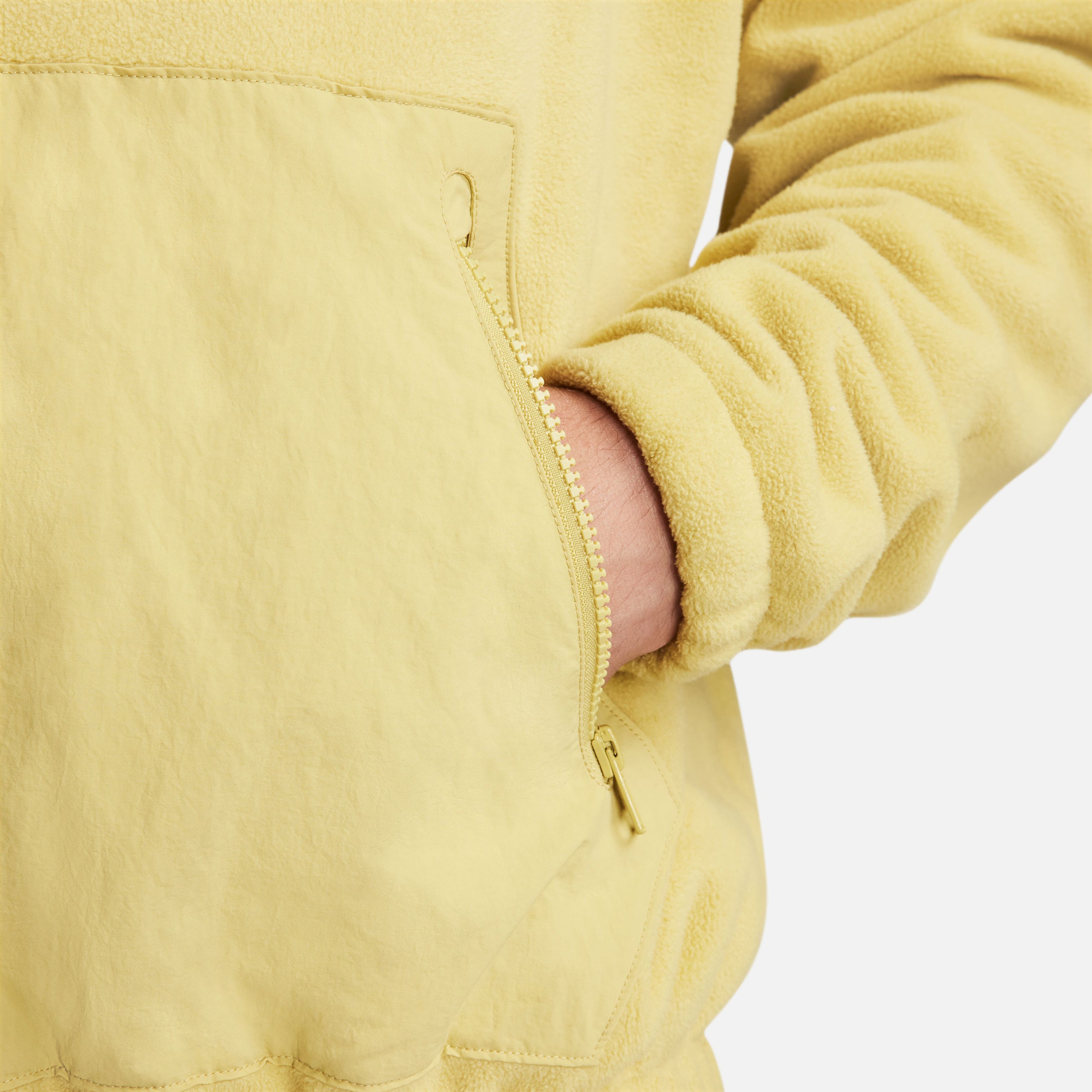 Nike Club Fleece+ Hoodie Erkek Sarı Sweatshirt