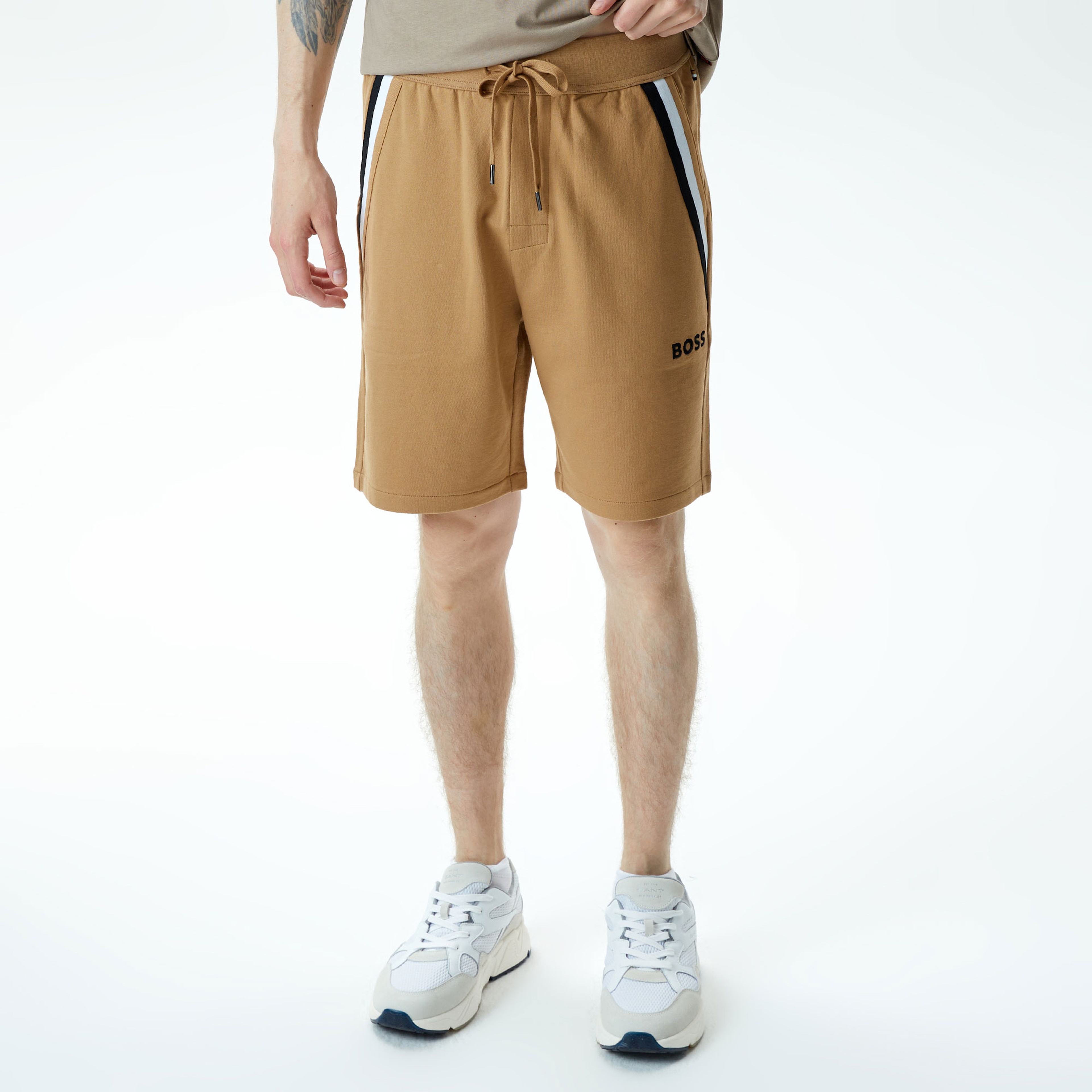 Boss Iconic Erkek Kahverengi Şort