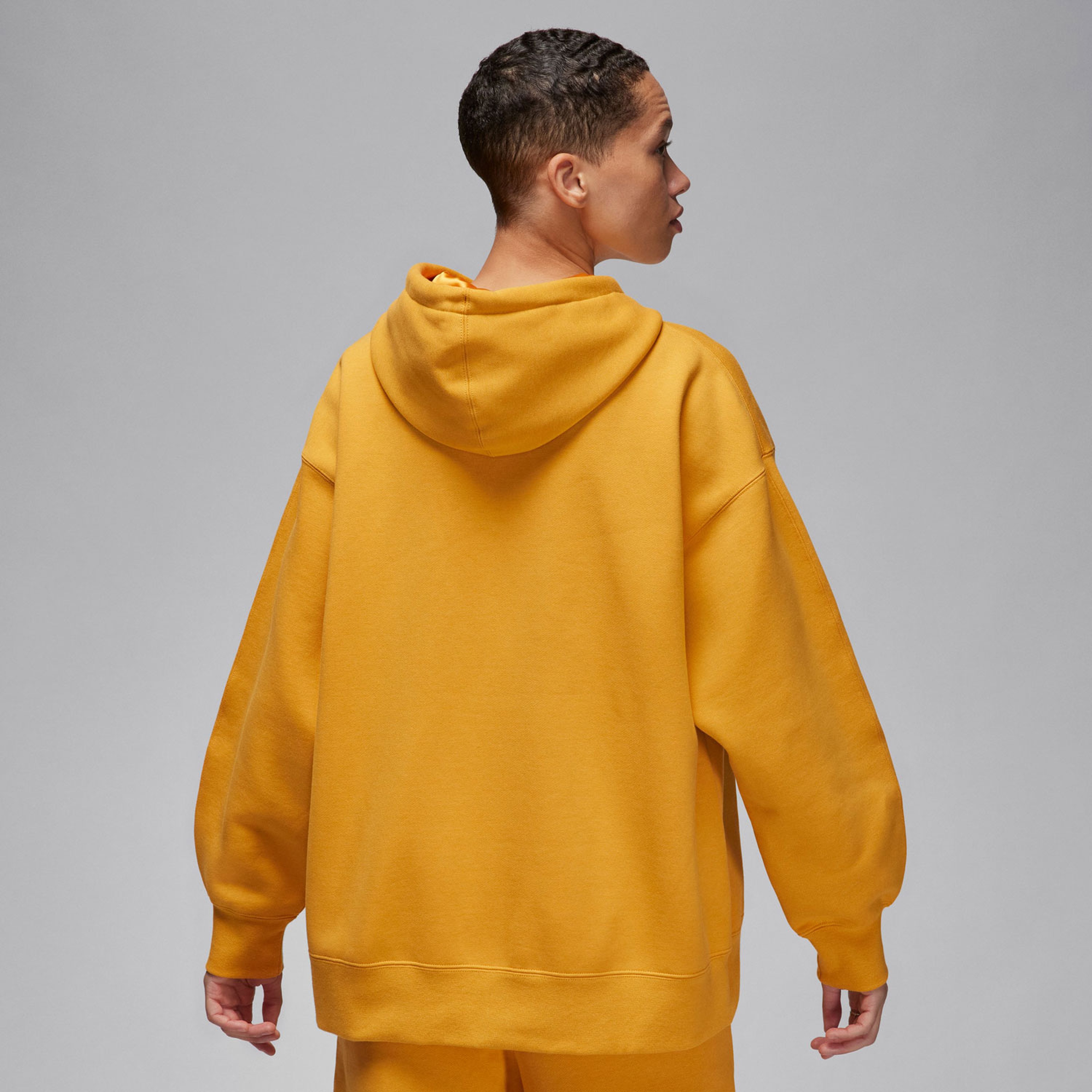 Jordan Flight Fleece Kadın Sarı Sweatshirt