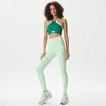 Nike Dri-Fit High Neck Kadın Yeşil Bra