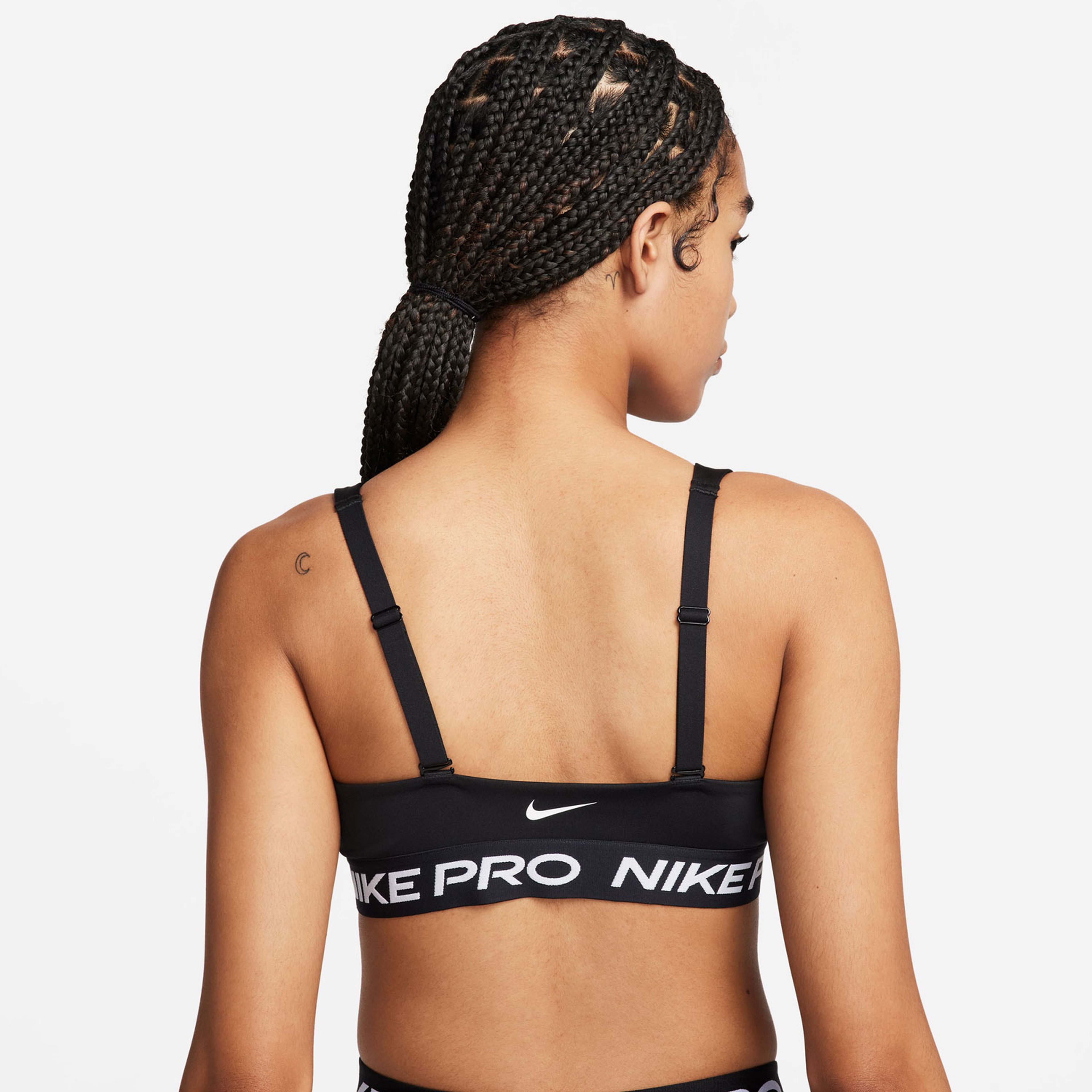 Nike Pro Indy Plunge Kadın Siyah Bra