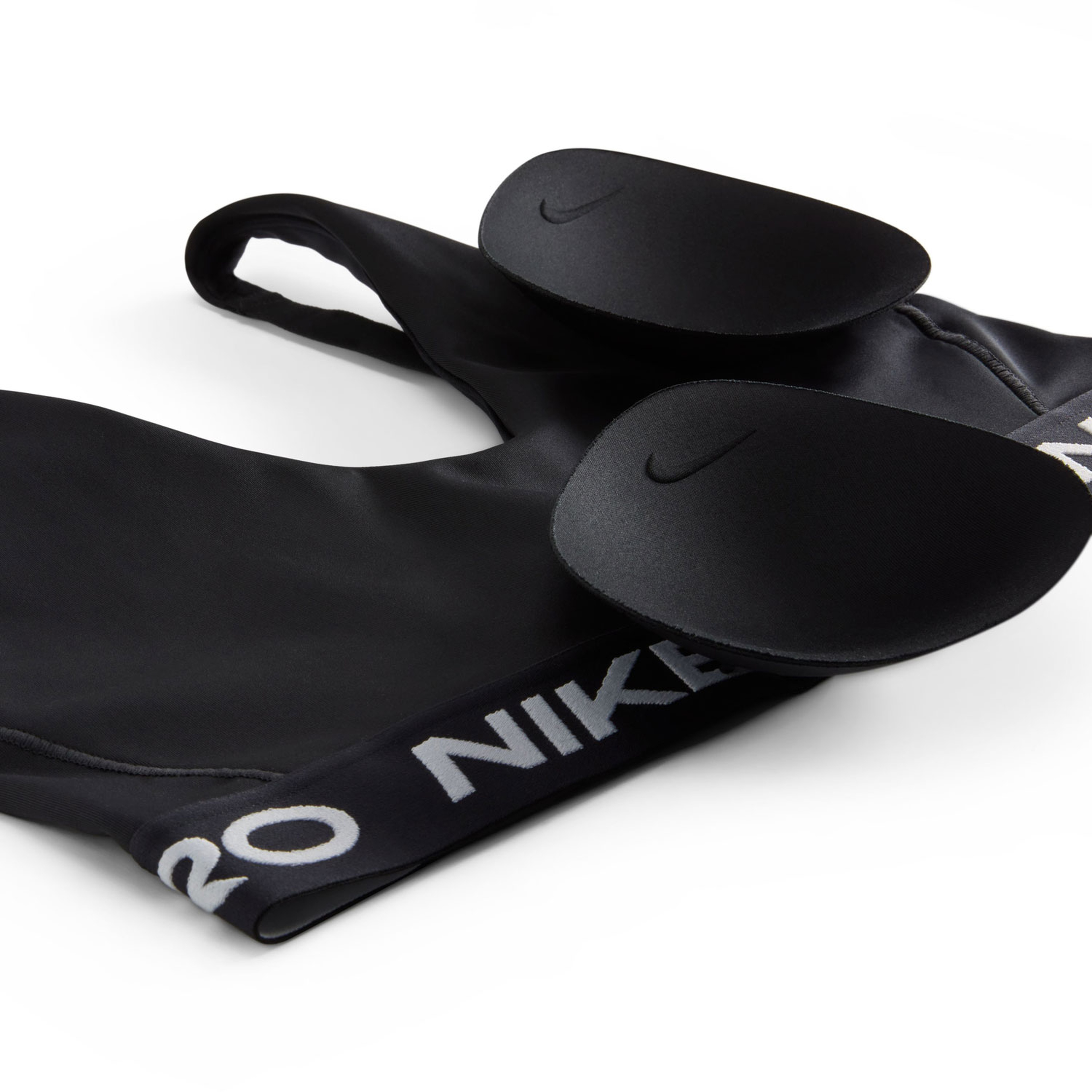 Nike Pro Indy Plunge Kadın Siyah Bra