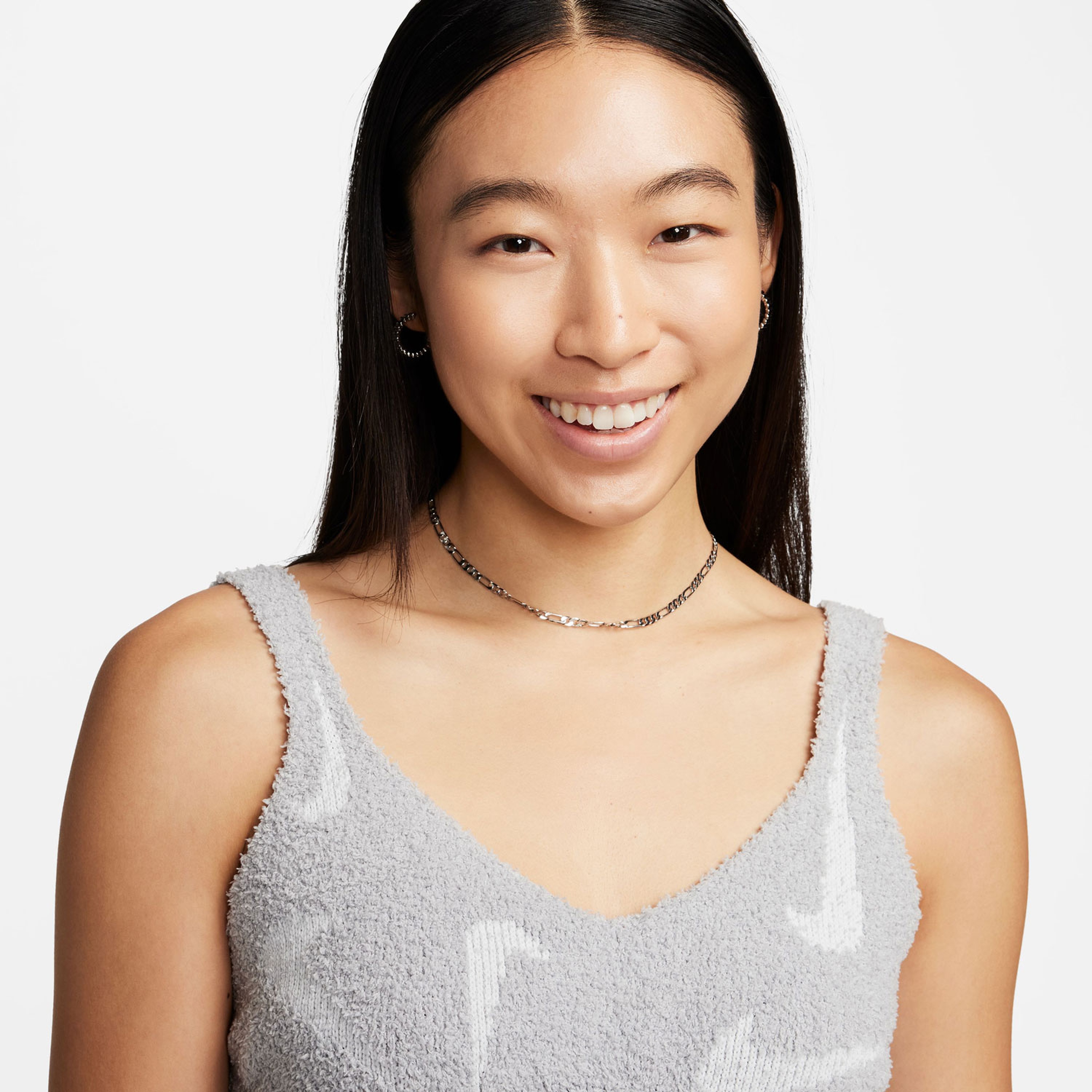 Nike Sportswear Phoenix Cozy Kadın Gri Bra