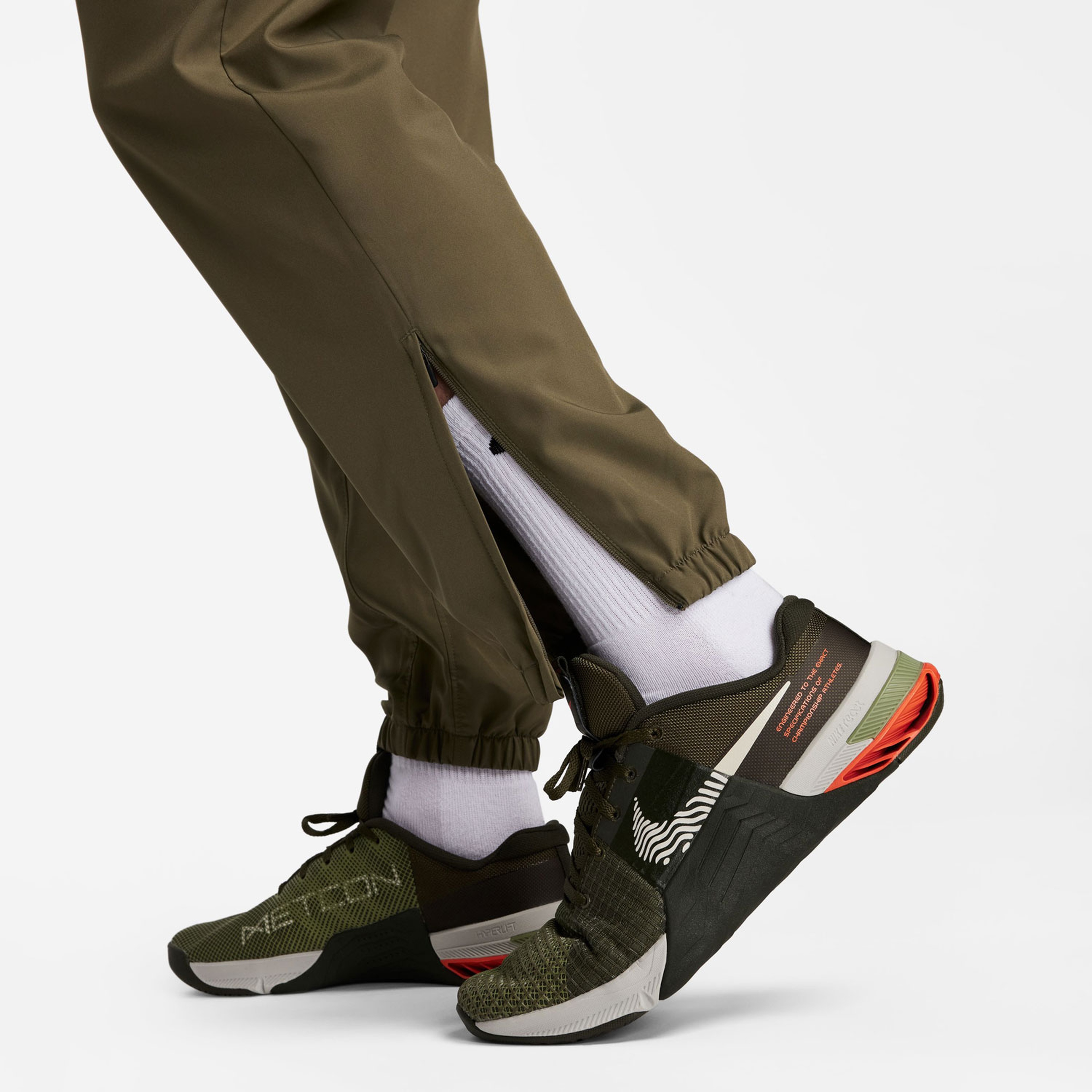 Nike Dri-Fit Form Erkek Haki Eşofman Altı