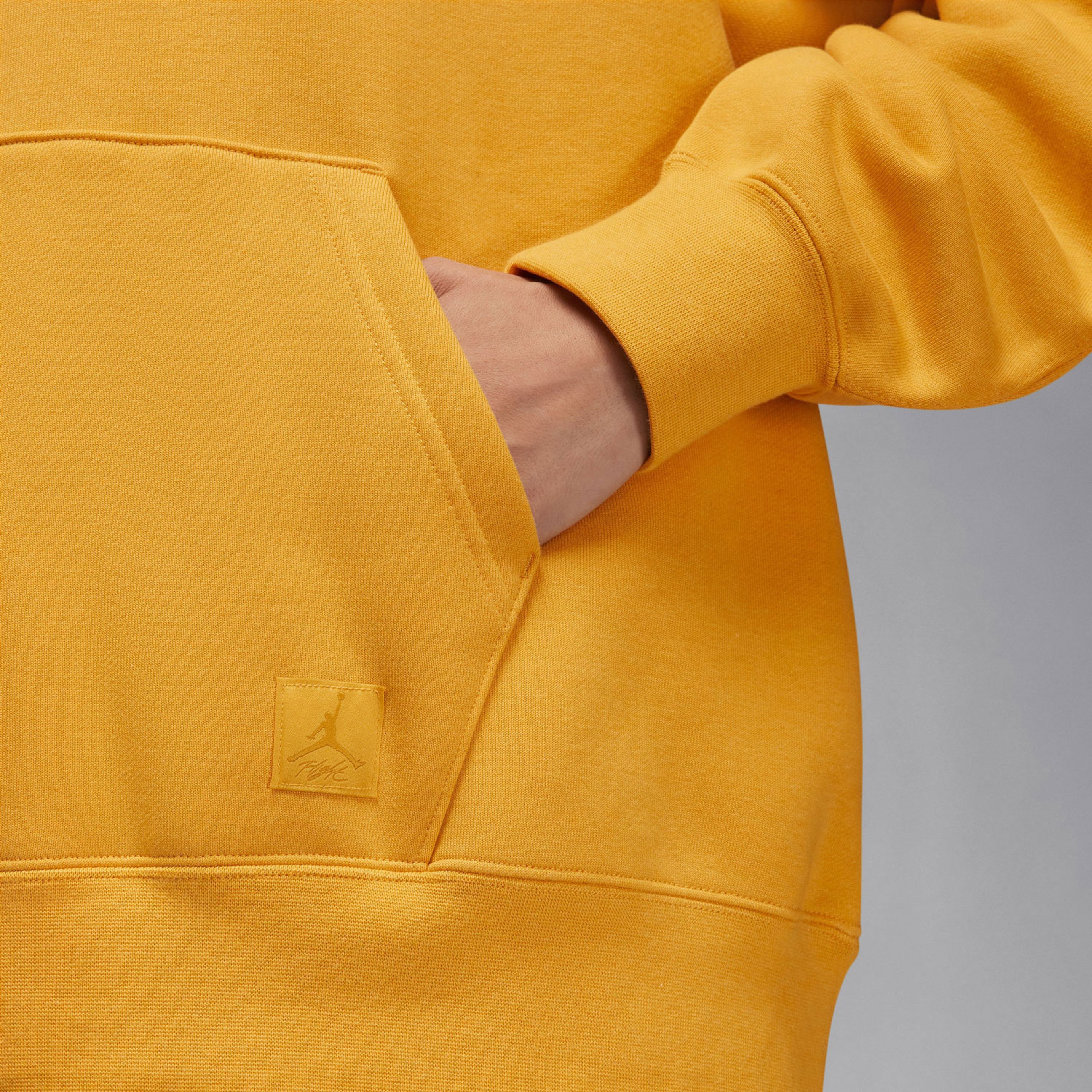 Jordan Flight Fleece Kadın Sarı Sweatshirt