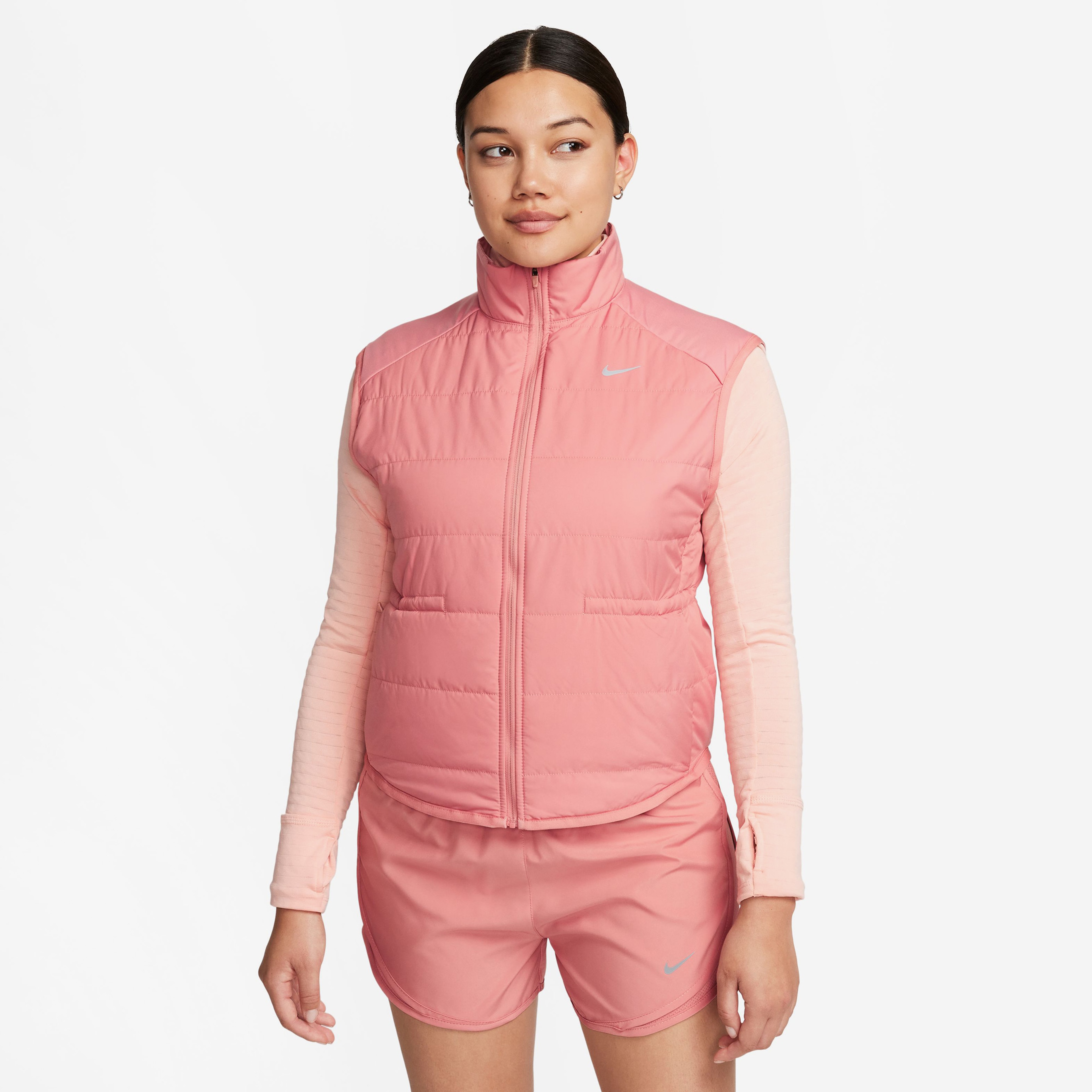 Nike Therma-FIT Swift Kadın Pembe Yelek