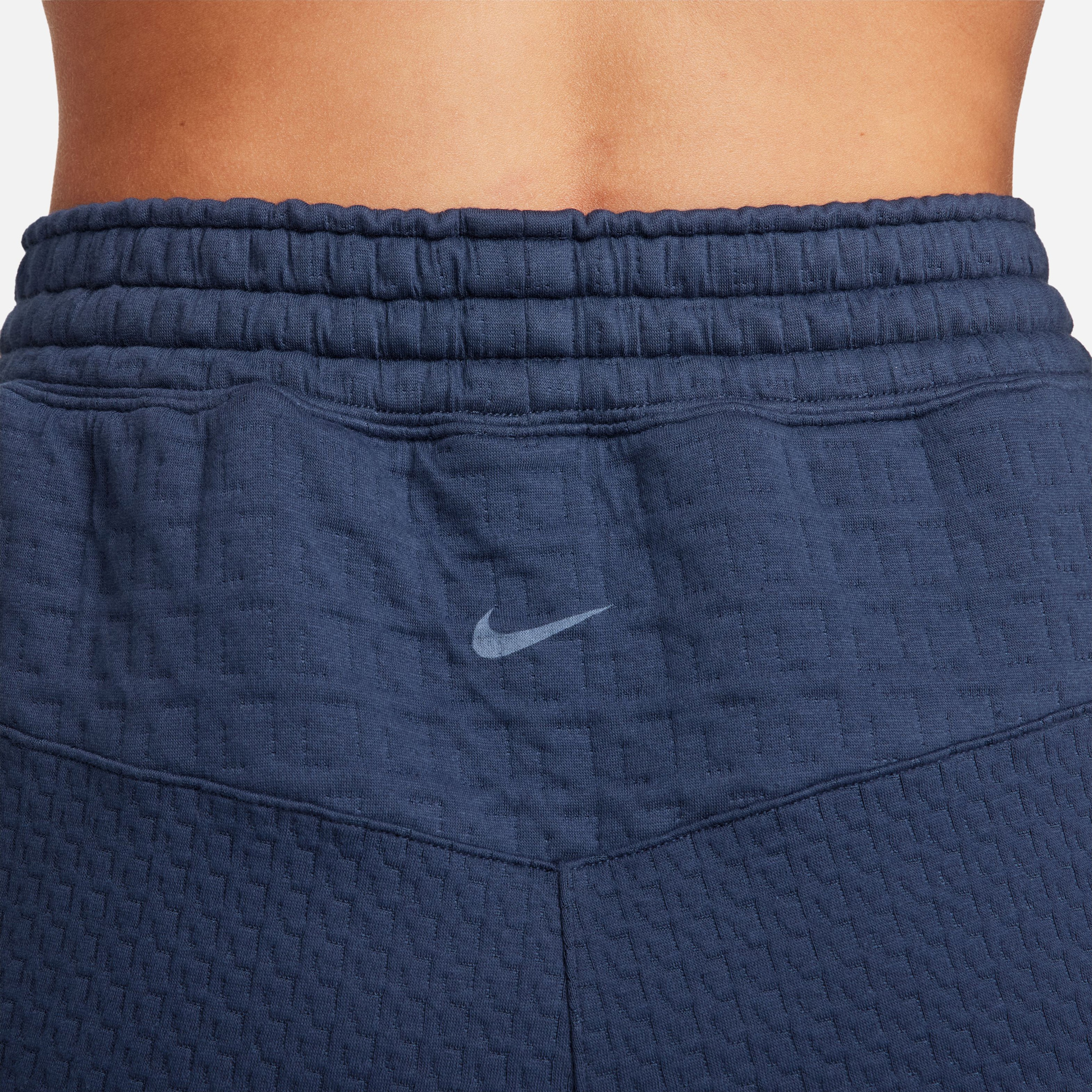 Nike Yoga Therma-FIT Adventure Fleece Kadın Lacivert Eşofman Altı