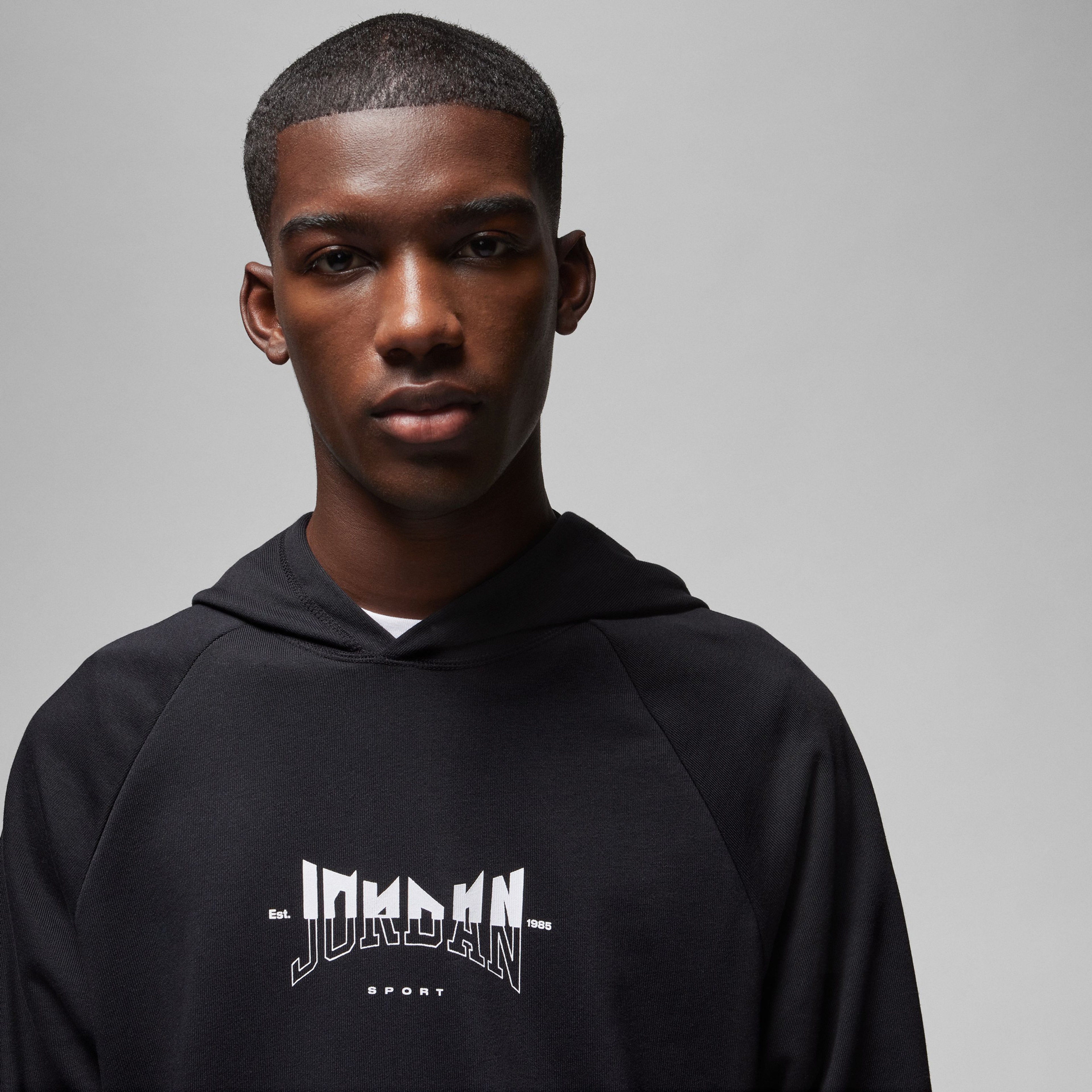 Jordan Dri-FIT Sport Fleece Erkek Siyah Sweatshirt