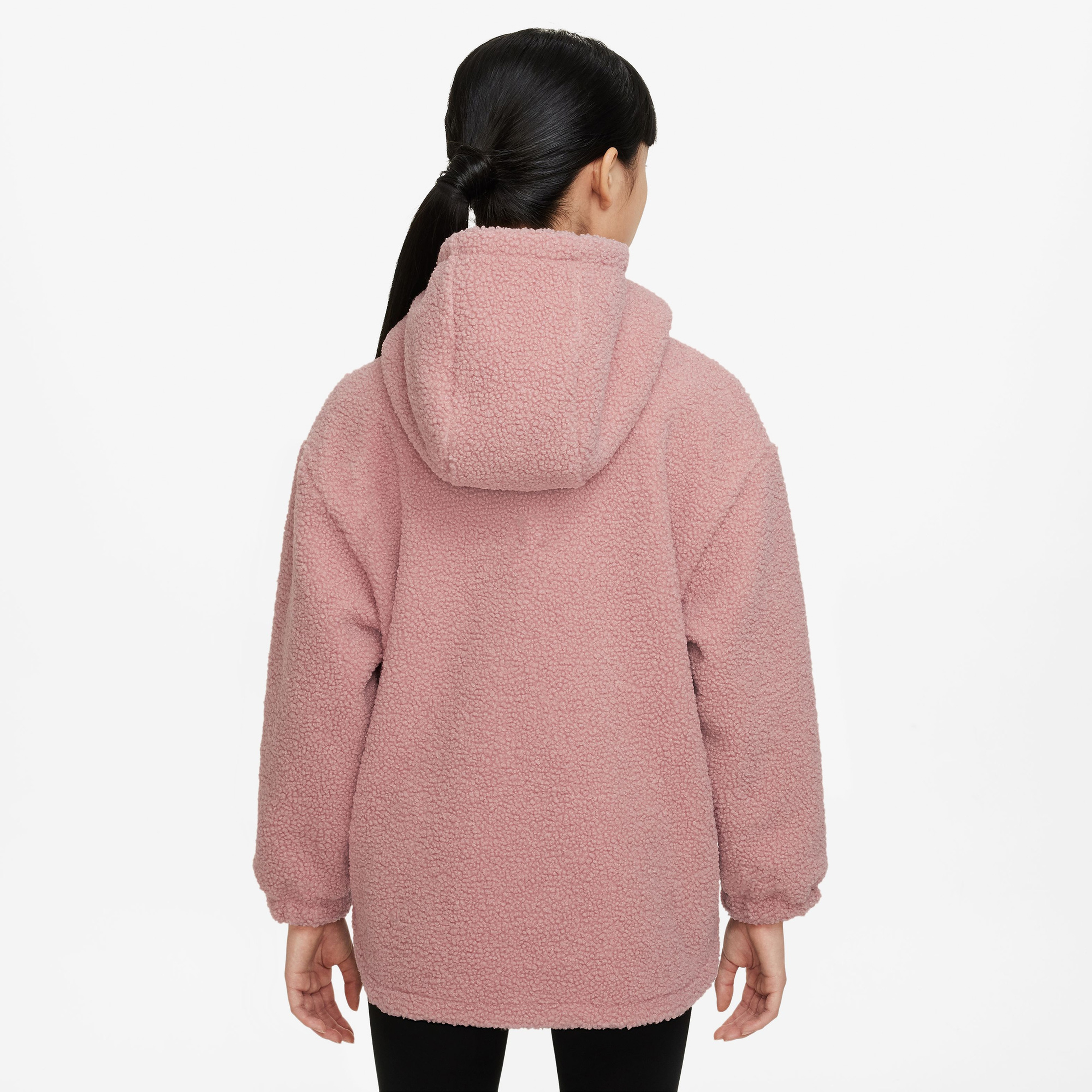 Nike Tech-Fleece Sherpa Çocuk Pembe Sweatshirt