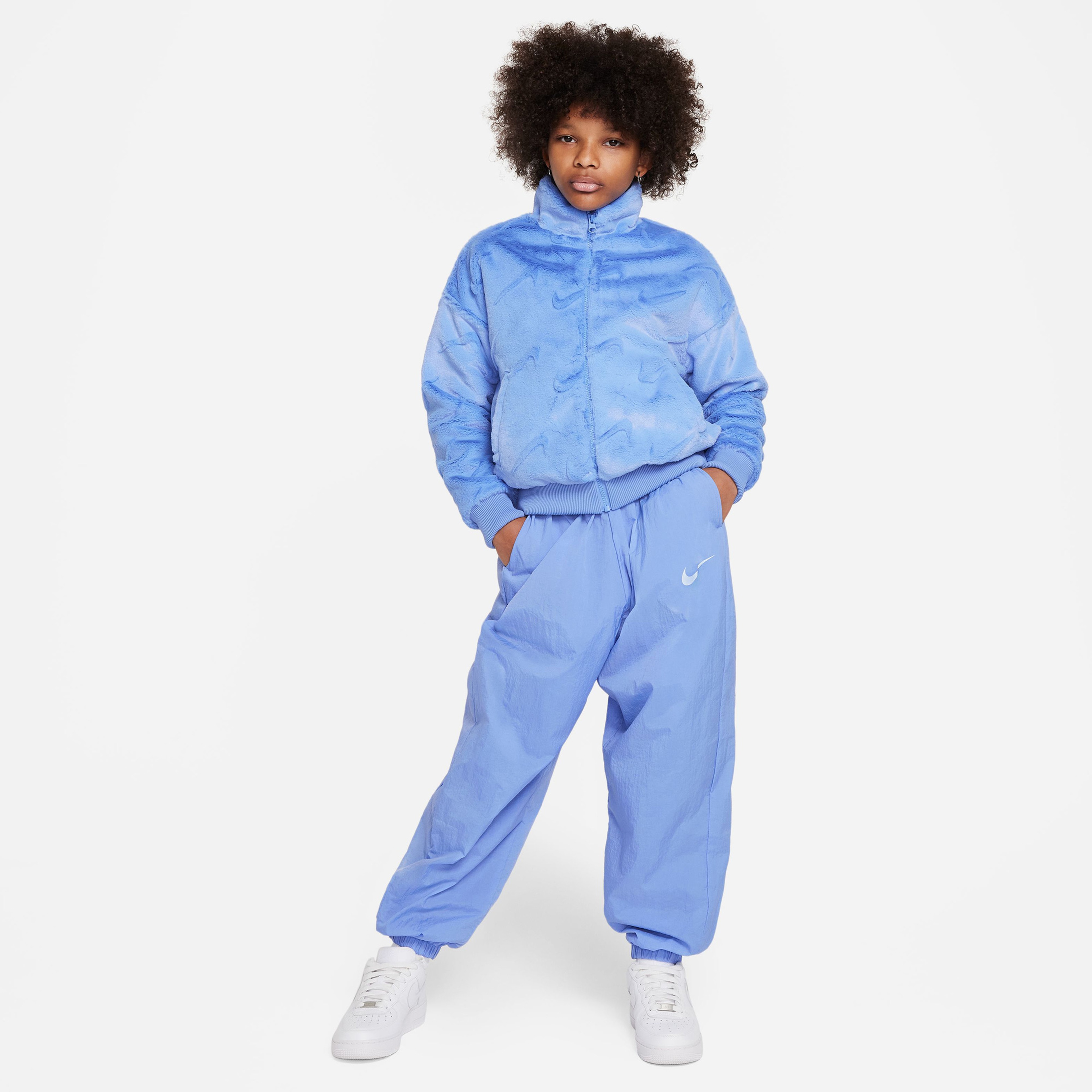 Nike Sportswear Çocuk Mavi Ceket