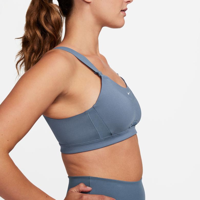 Nike Dri-FIT Alpha Kadın Mavi Bra