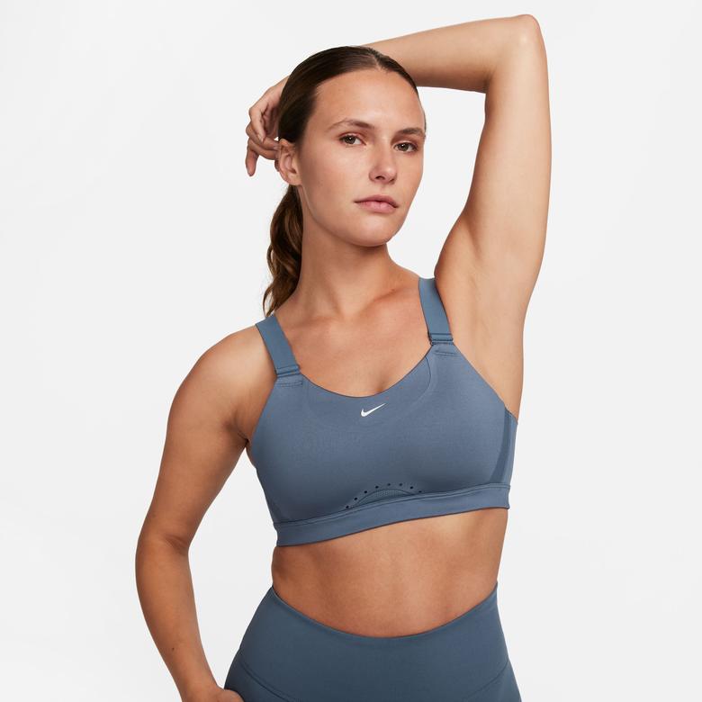 Nike Dri-FIT Alpha Kadın Mavi Bra