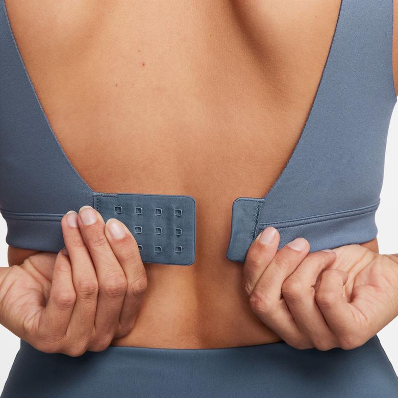 Nike Dri-FIT Alpha Kadın Mavi Bra