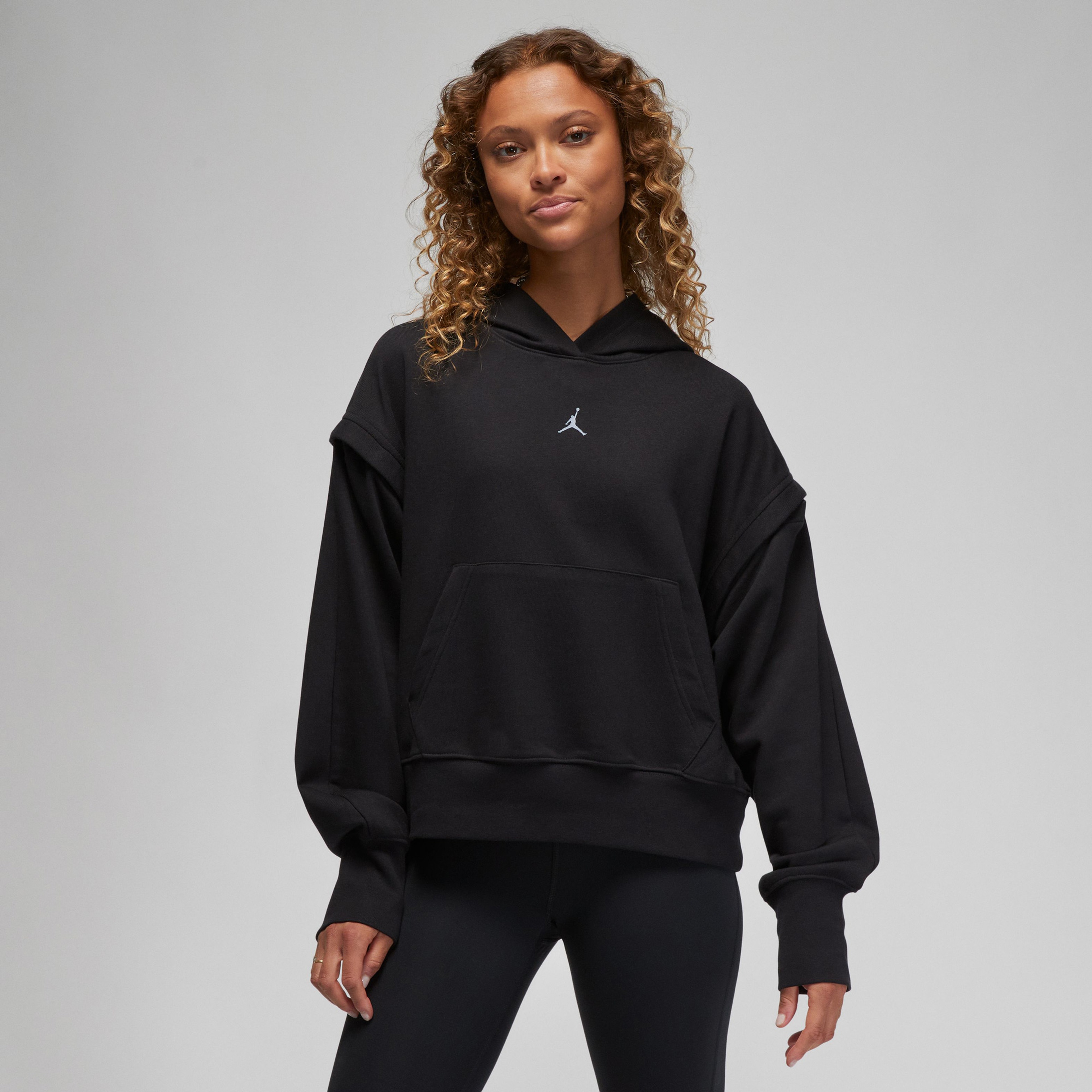 Jordan Sport Fleece Kadın Siyah Sweatshirt
