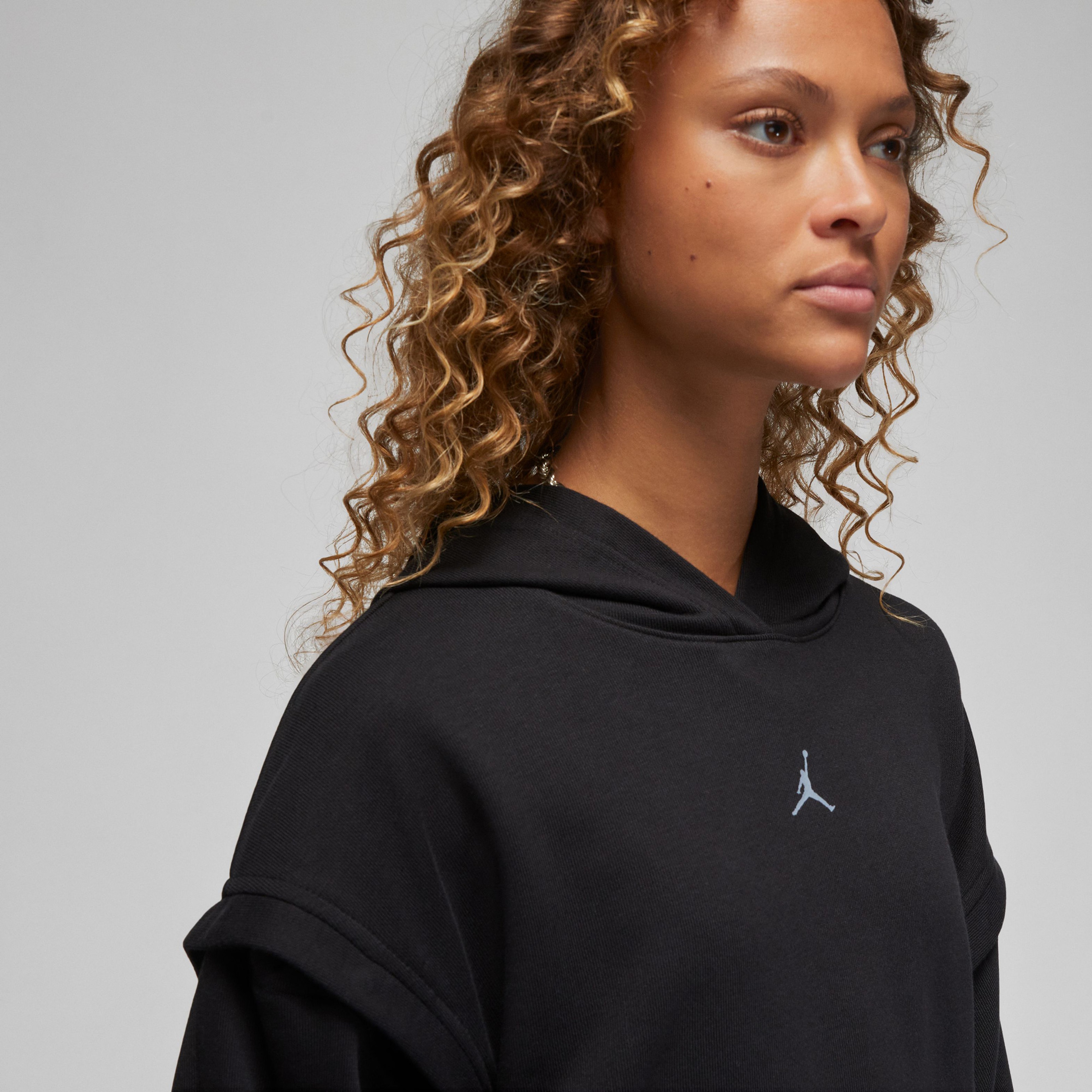 Jordan Sport Fleece Kadın Siyah Sweatshirt