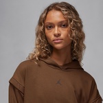 Jordan Sport Fleece Kadın Kahverengi Sweatshirt