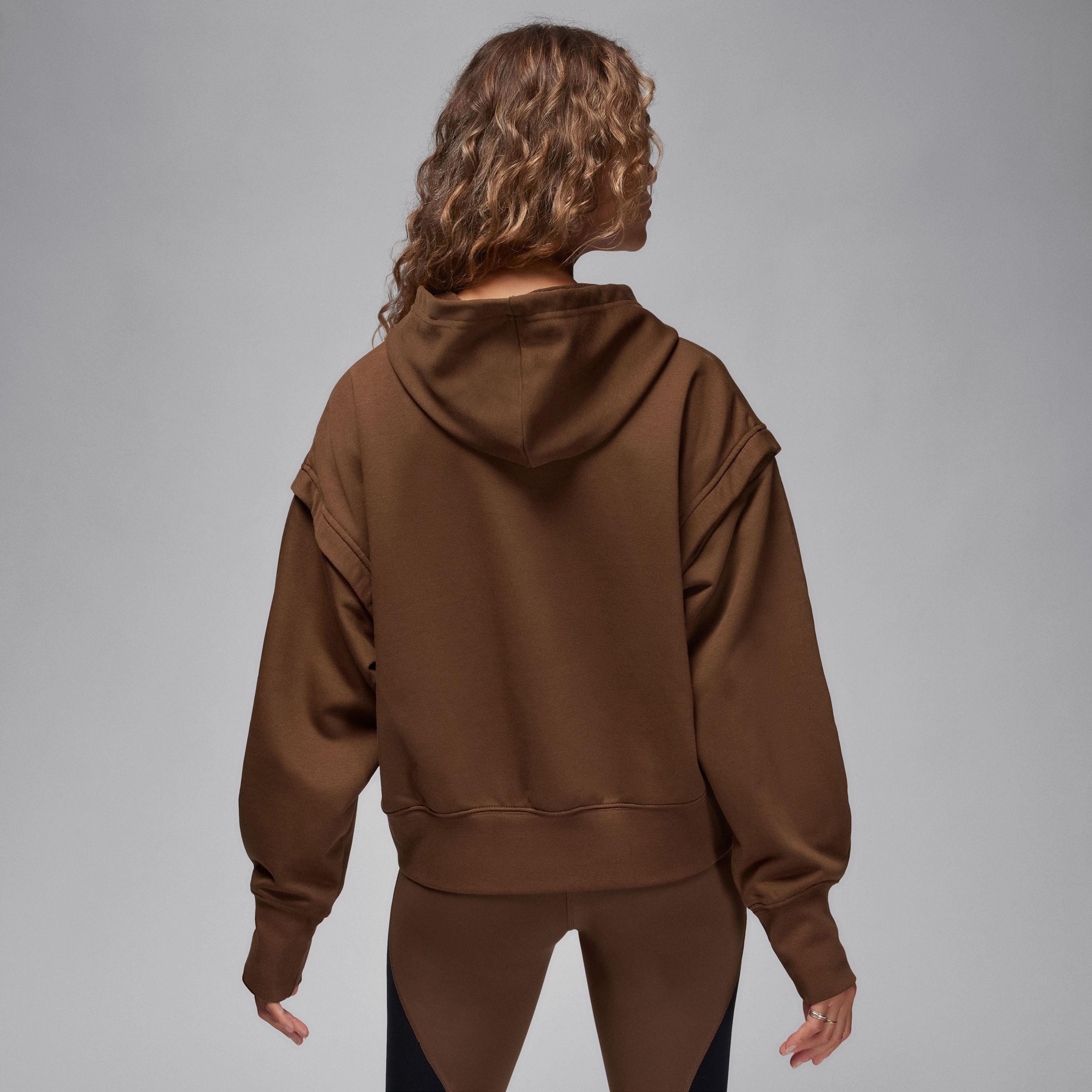 Jordan Sport Fleece Kadın Kahverengi Sweatshirt